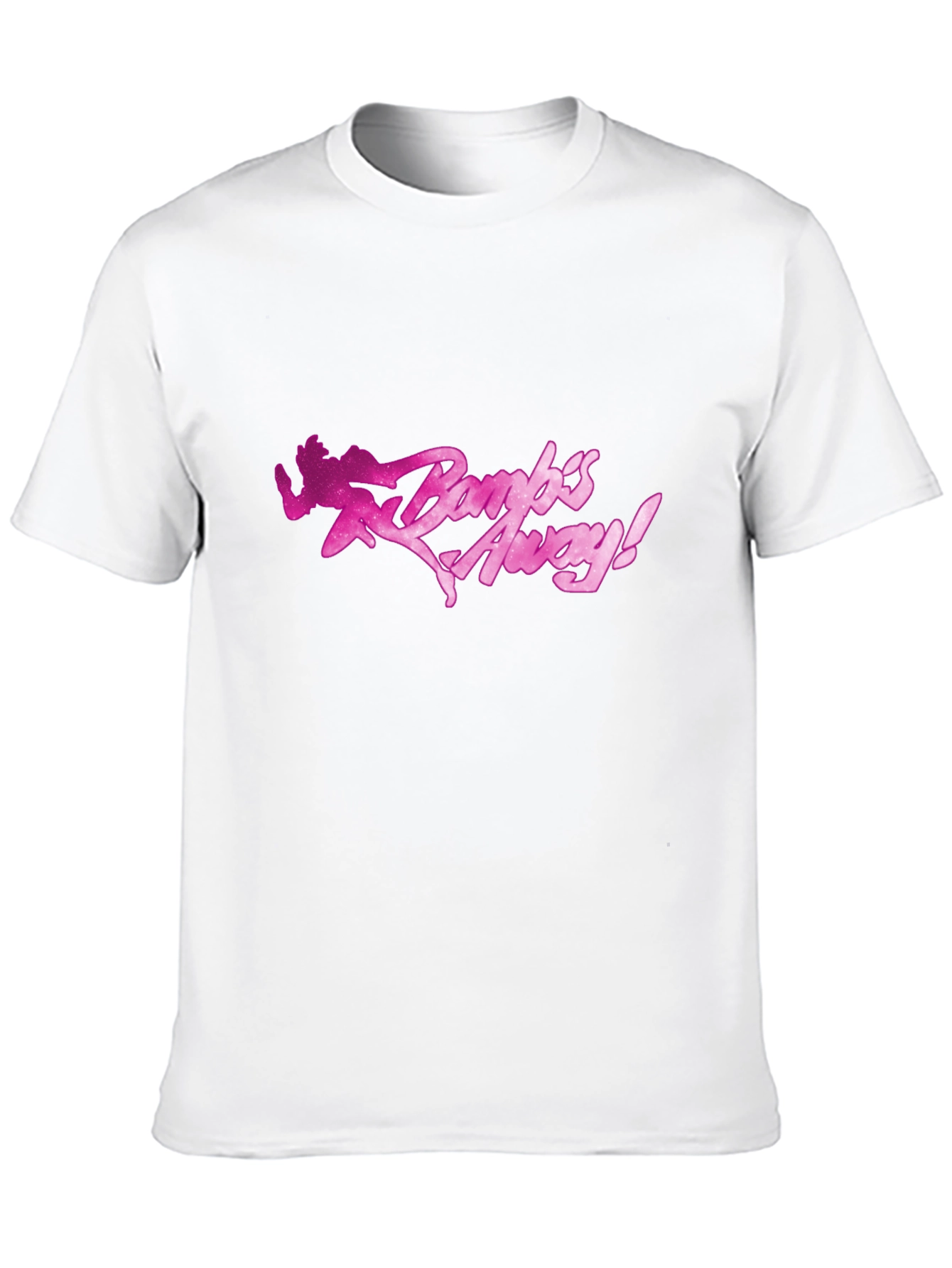 Black Bamb's Away! Black Graphic Tee view 10