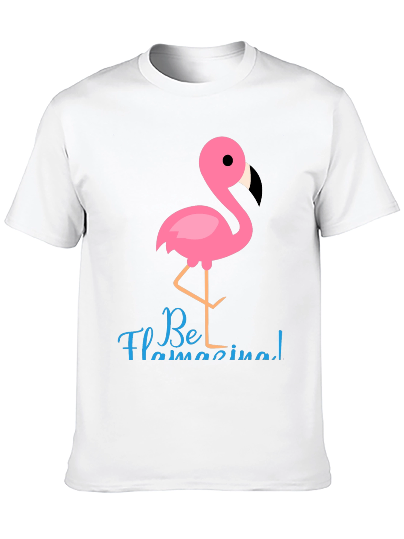 Be Flamazing T-Shirt - Fun Flamingo Graphic Tee - 10