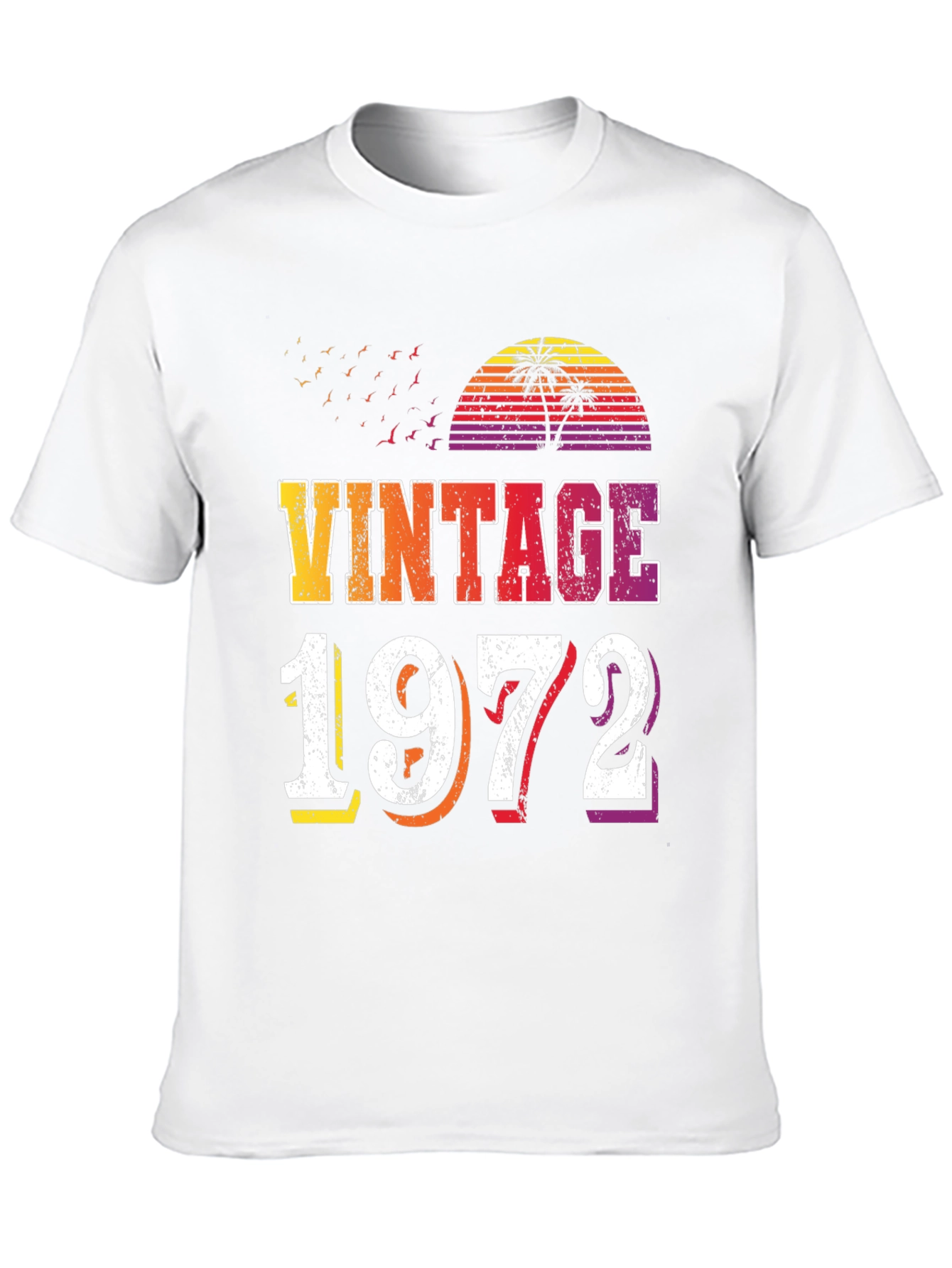 Black Vintage 1972 Graphic T-Shirt Retro Style view 10