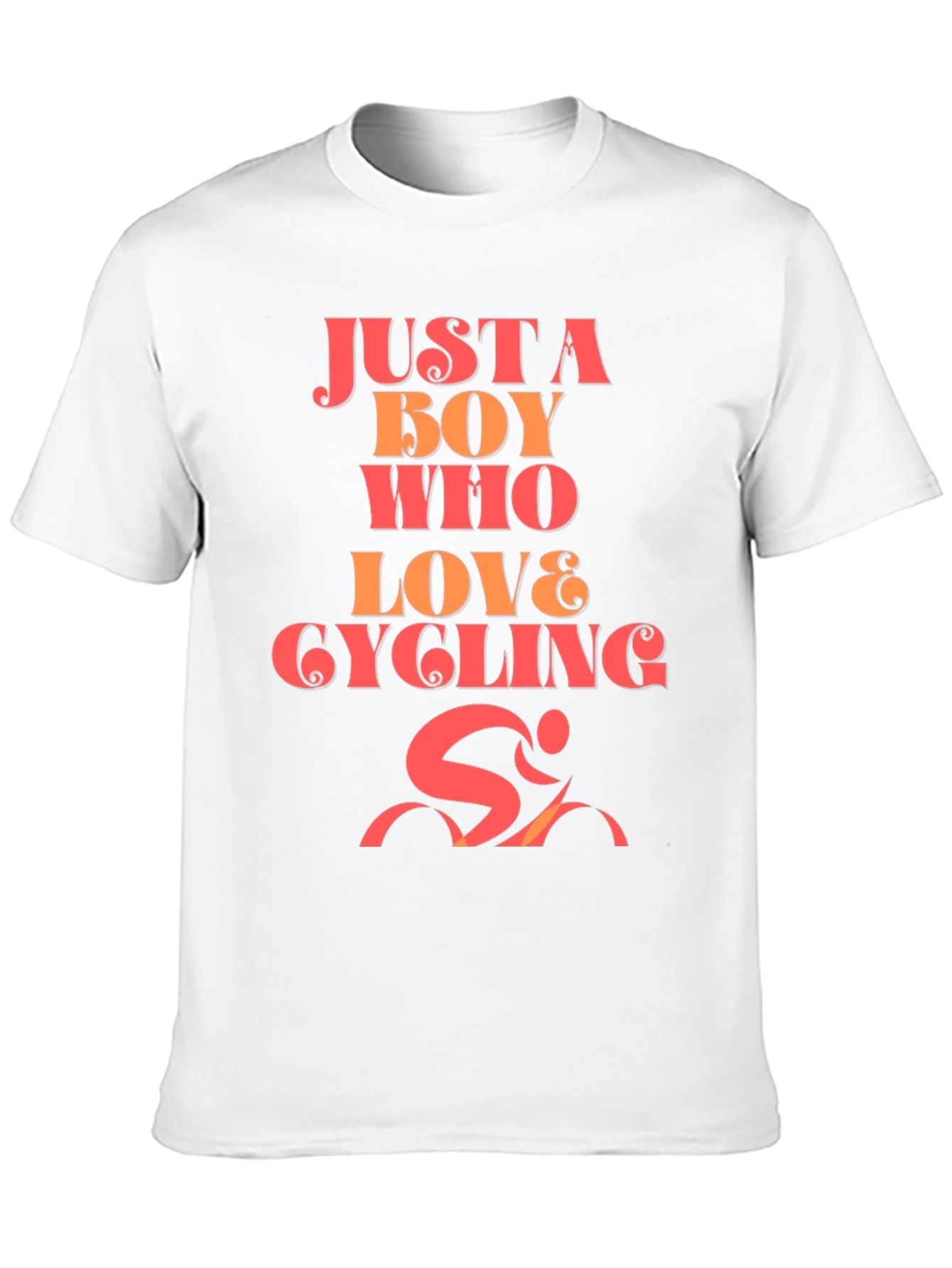 Black Boy Who Loves Cycling Graphic T-Shirt view 10