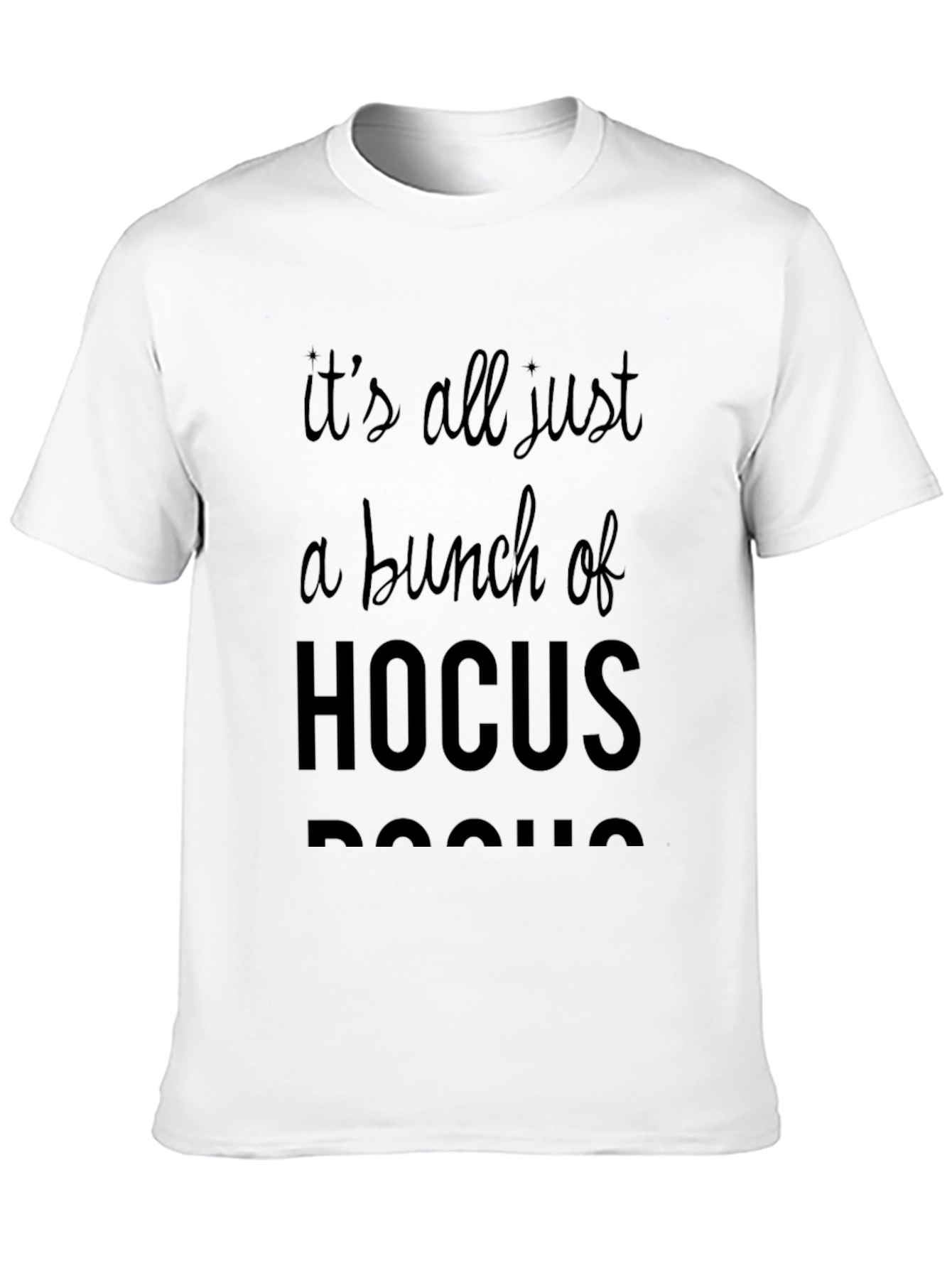 Black Hocus Pocus Graphic Tee - Halloween Shirt view 10