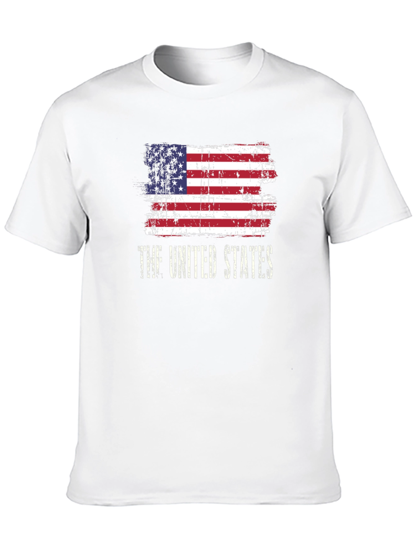 Black USA Flag T-Shirt Patriotic United States Vintage Look view 10