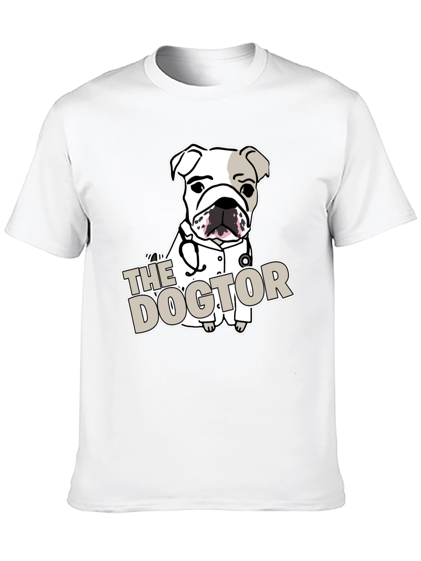 Dogtor T-Shirt - Cute Cartoon Animal Doctor Tee - 10