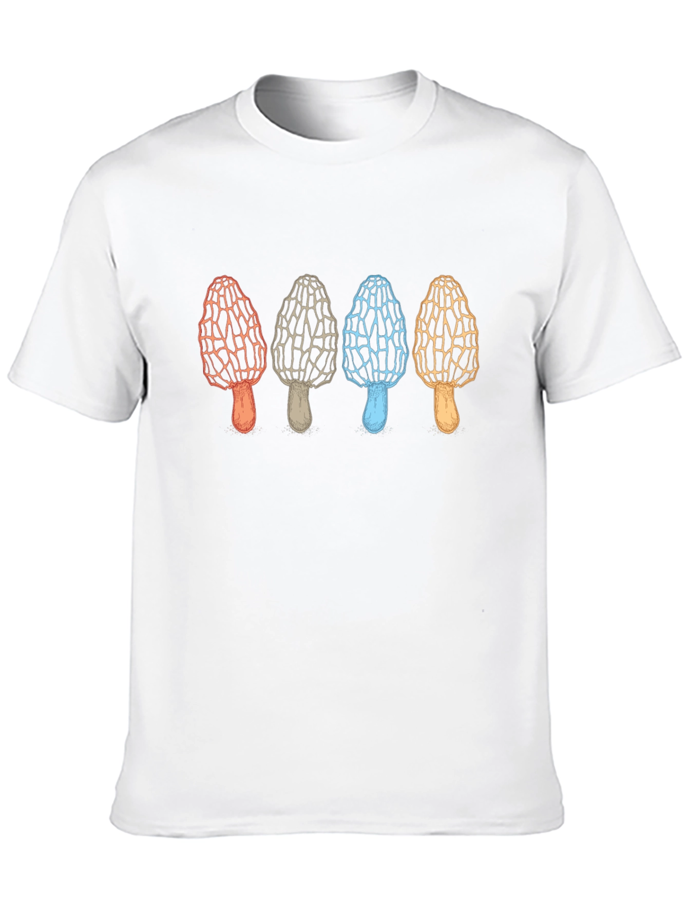 Black Mushroom Graphic Tee - Unique Fungi Design view 10