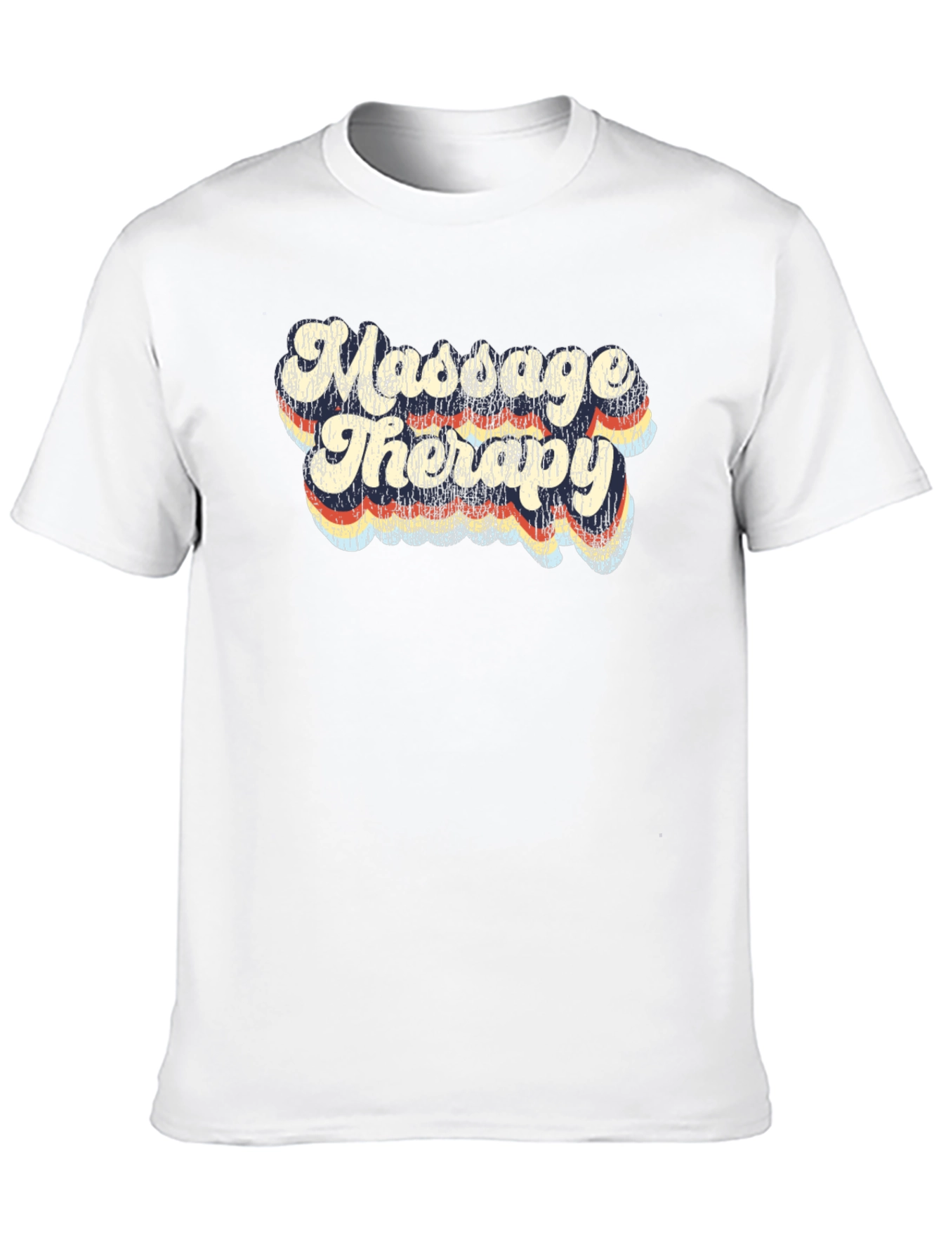 Retro Massage Therapy T-Shirt - Therapist Gift - 10