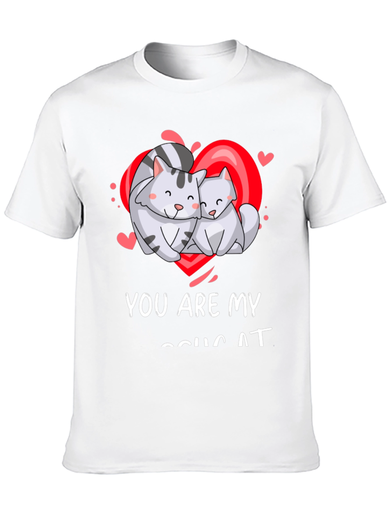 Black You Are My Soul Cat T-Shirt, Valentine's Day view 10
