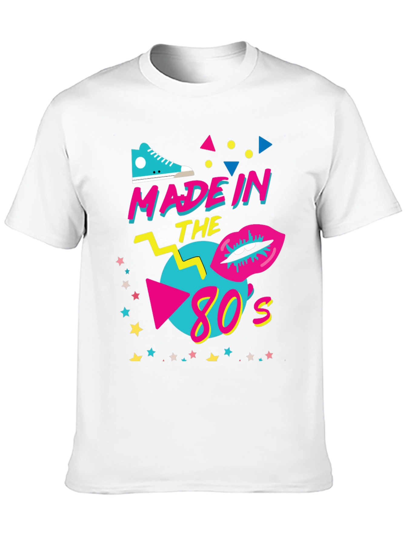 Black Made in the 80s Graphic Tee view 10