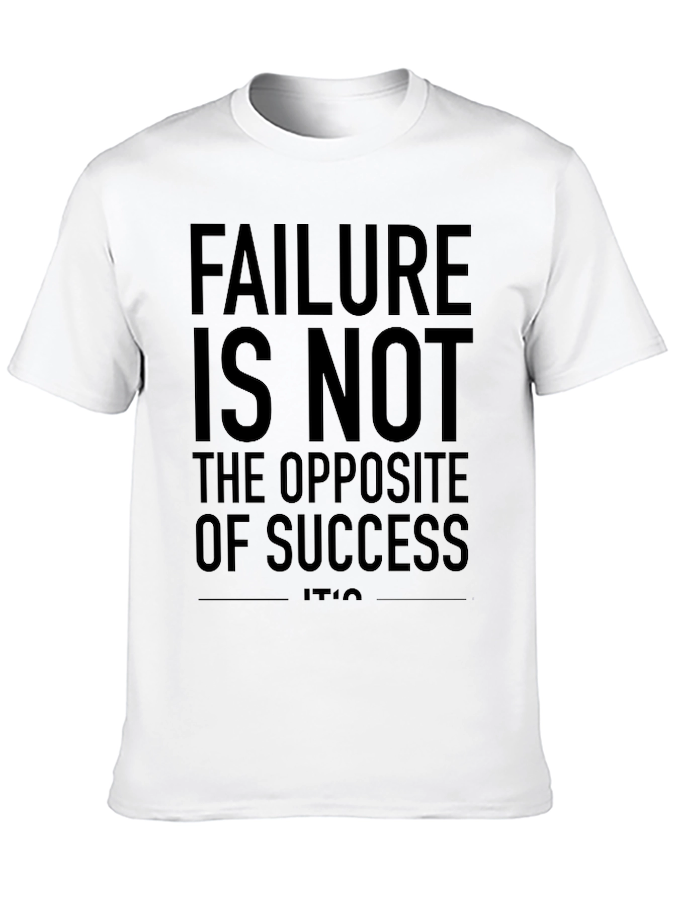 Black Failure is Not Opposite of Success T-Shirt view 10