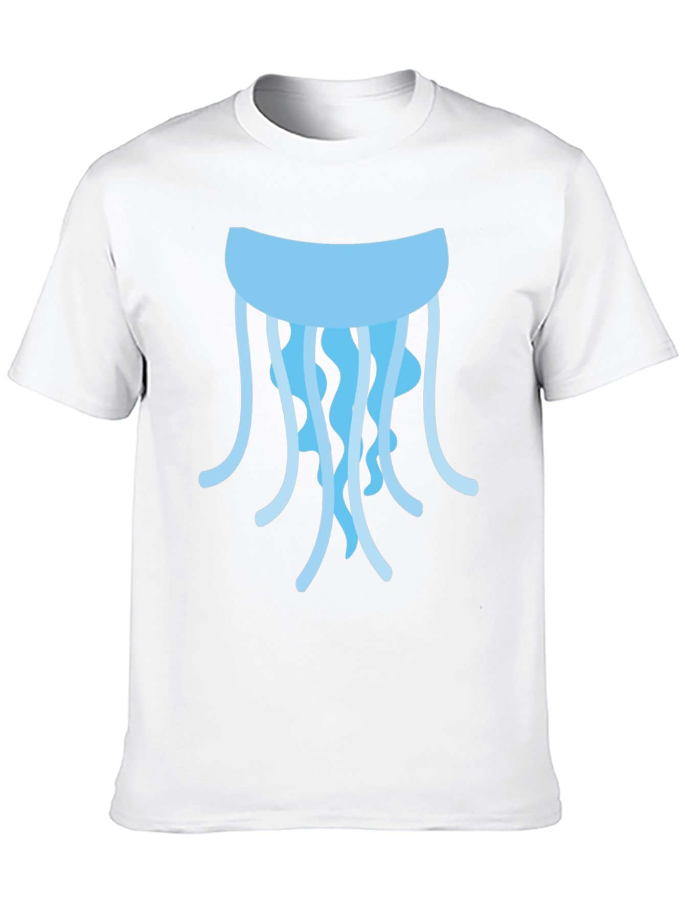 Black Jellyfish Graphic T-Shirt - Casual Style view 10