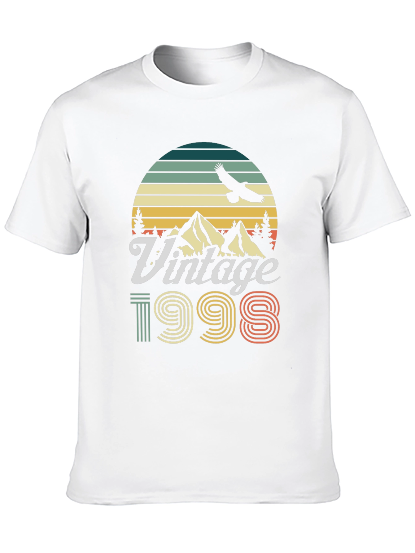 Black Vintage 1998 Graphic Tee - Retro Style view 10