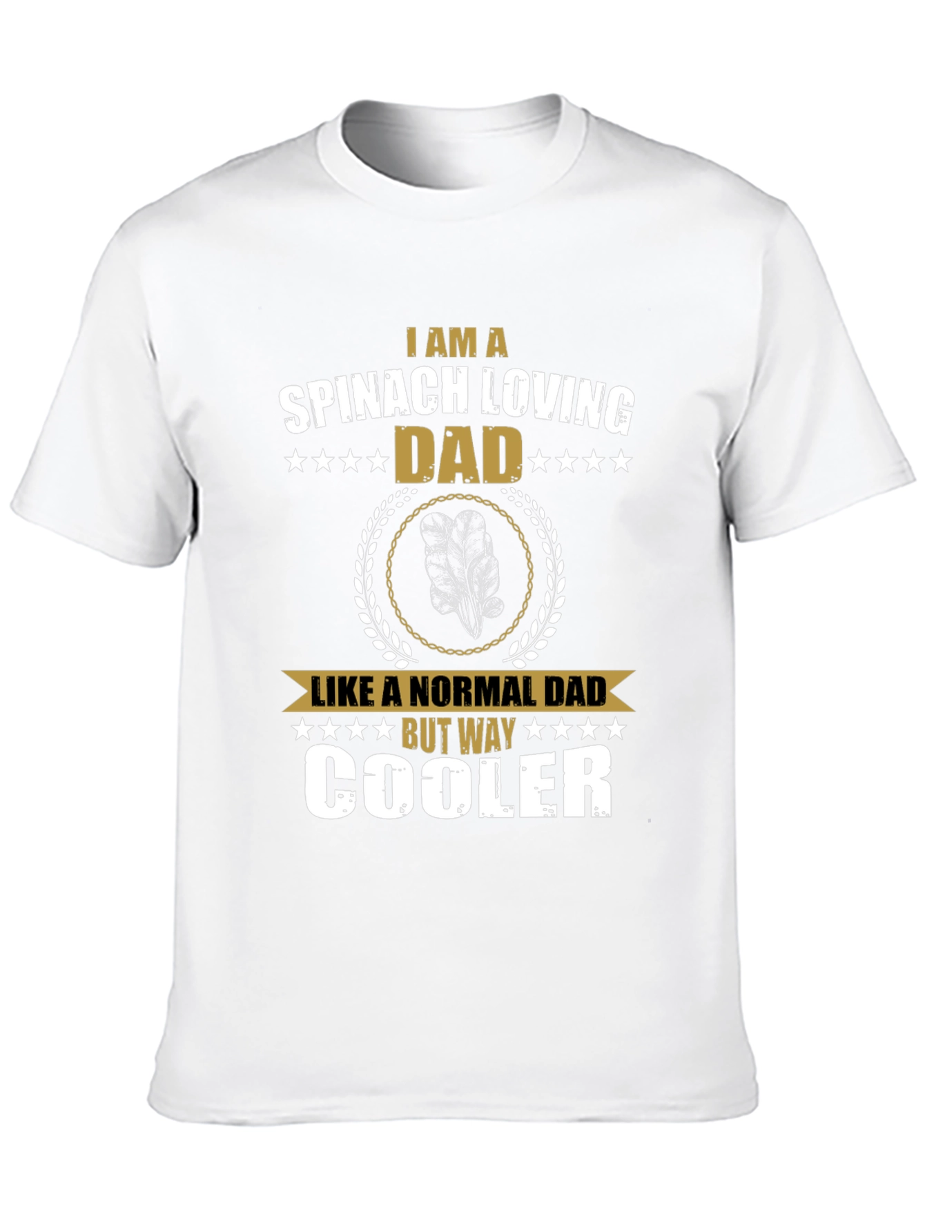 Spinach Loving Dad T-Shirt - Cool Father's Day Gift - 10