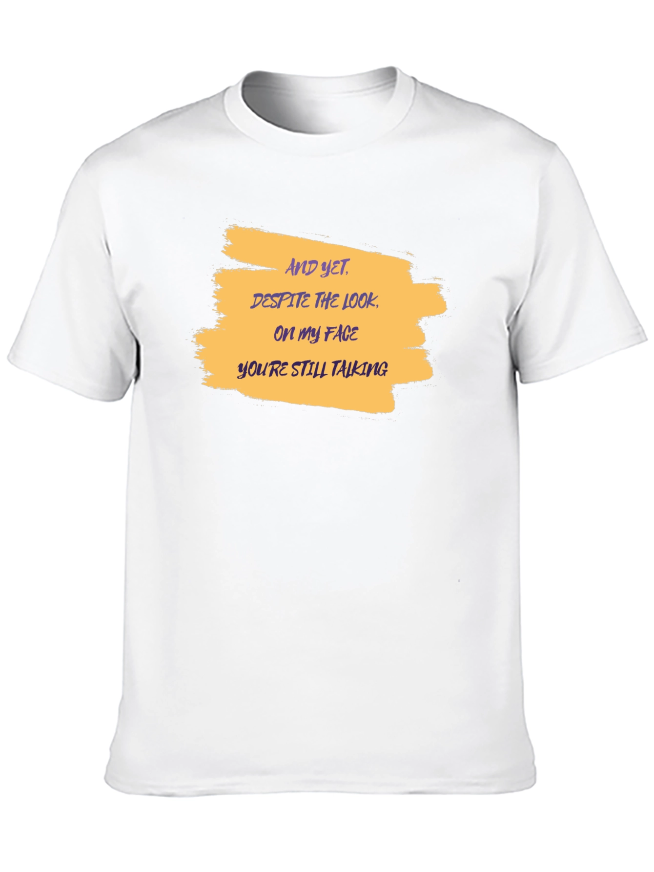 Black And Yet Funny Graphic T-Shirt view 10