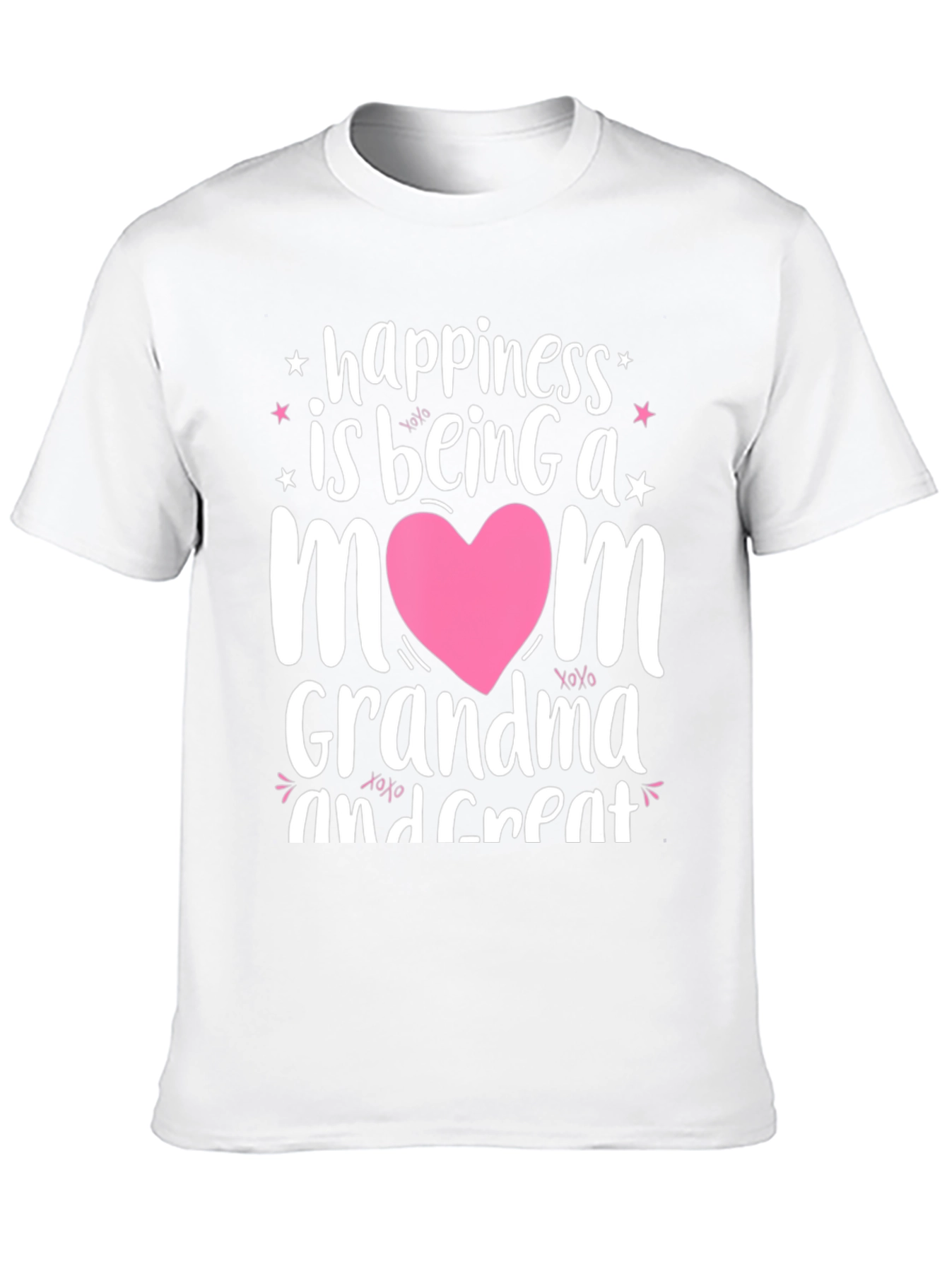 Happiness is Being a Mom Grandma T-Shirt - 10