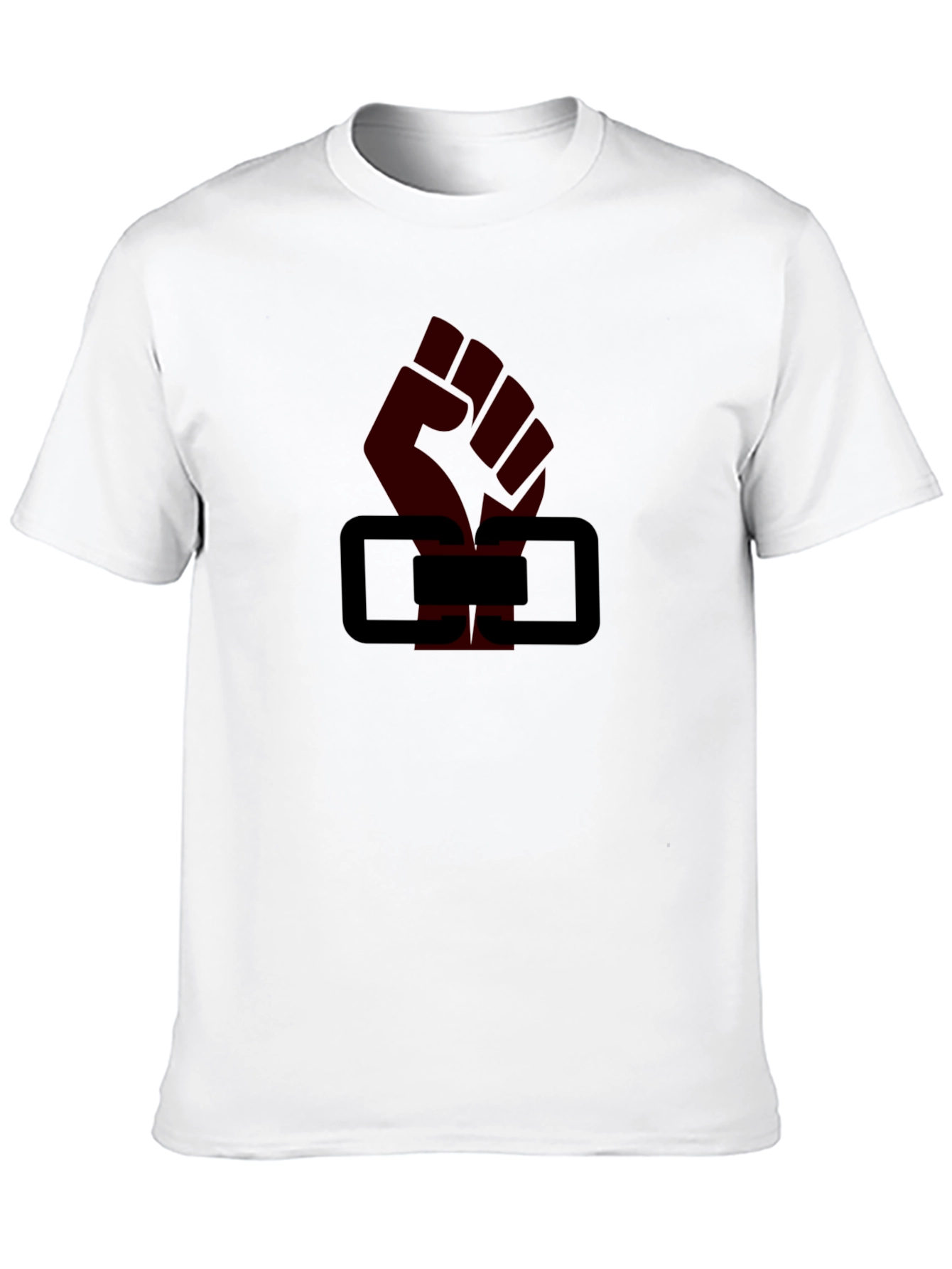 Black Black Fist & Blocks Graphic T-Shirt view 10