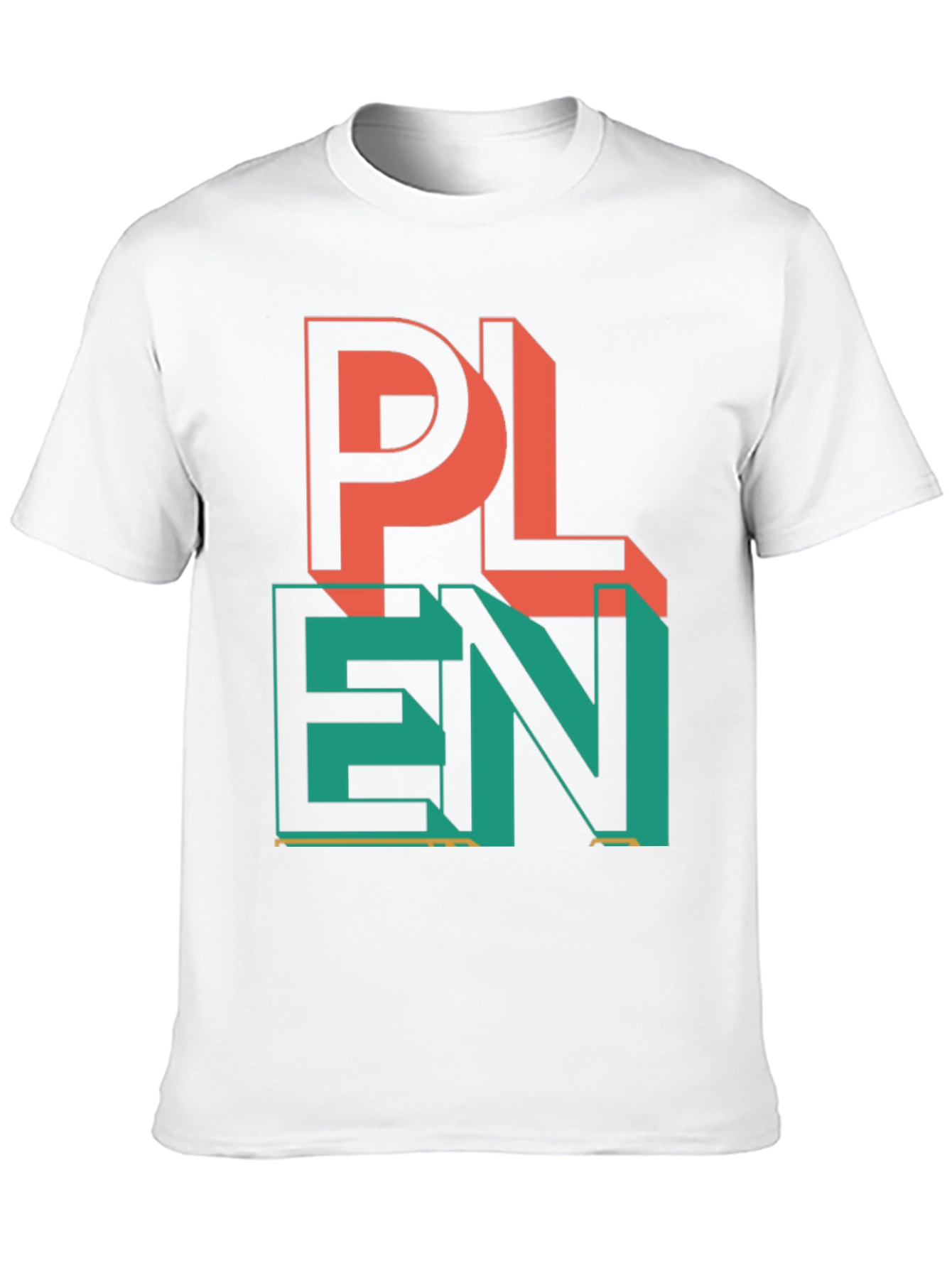 Black Abstract Graphic Print Tee view 10