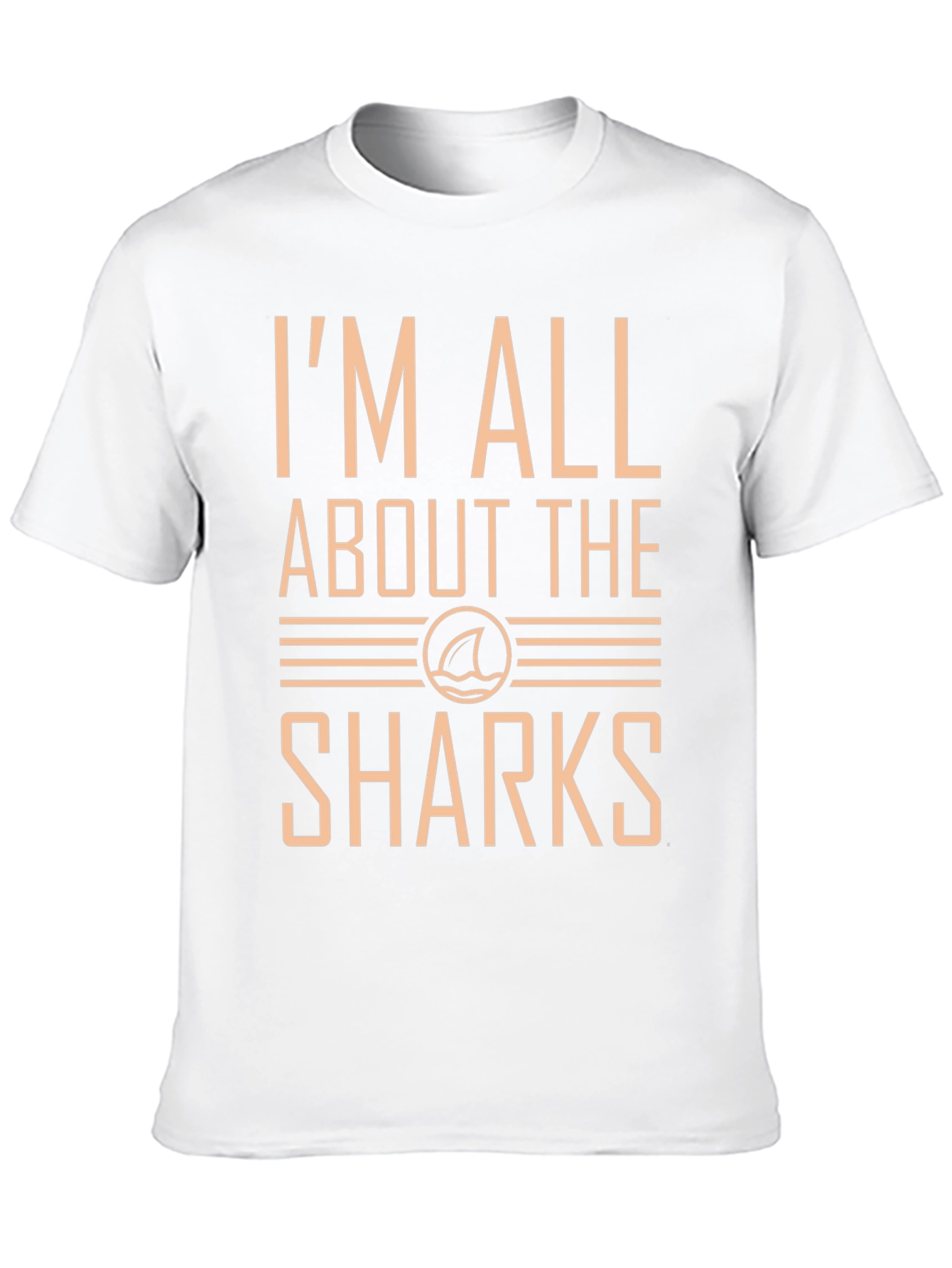 Black I'm All About The Sharks Graphic T-Shirt view 10