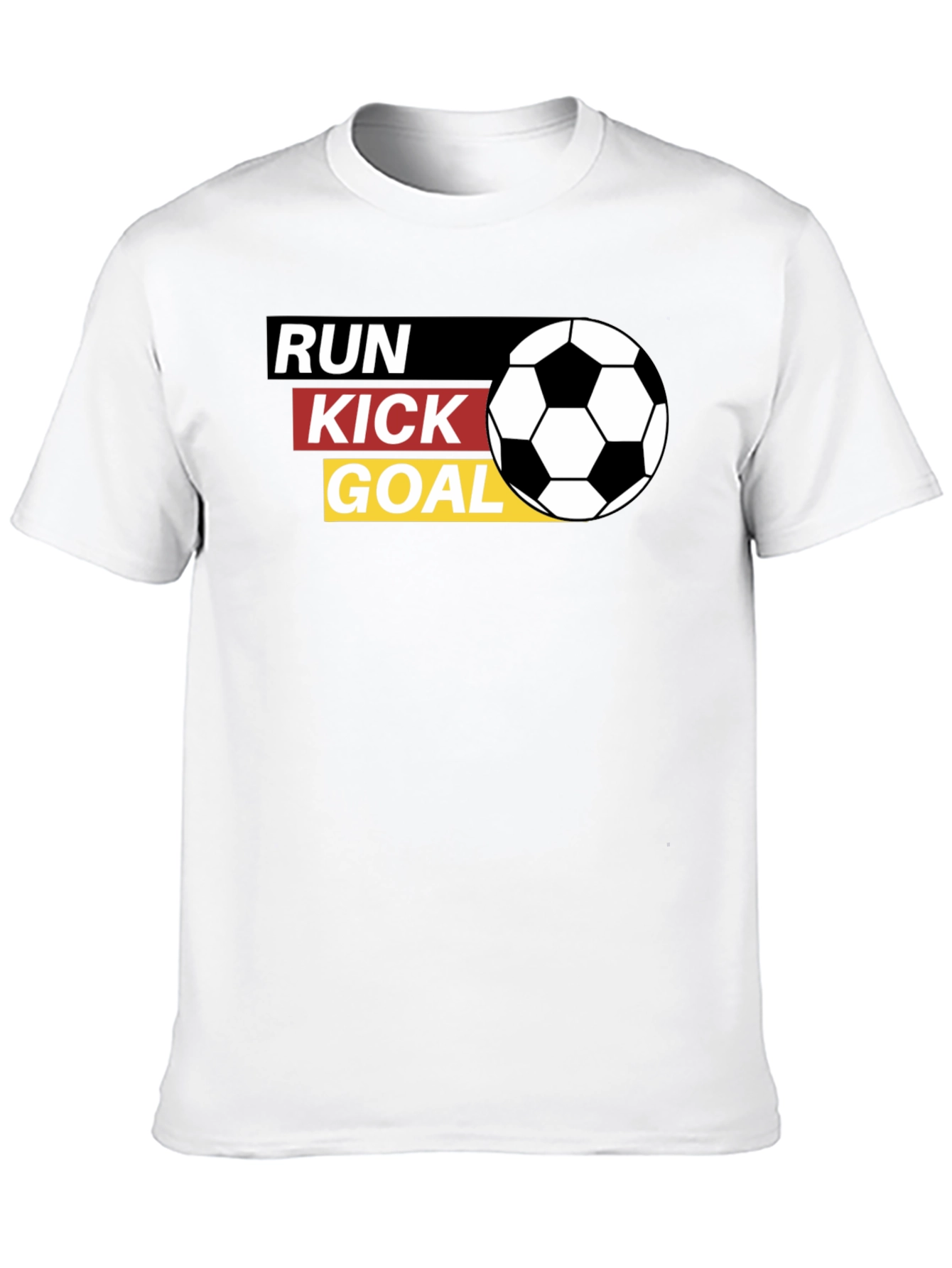 Run Kick Goal Soccer T-Shirt - 10