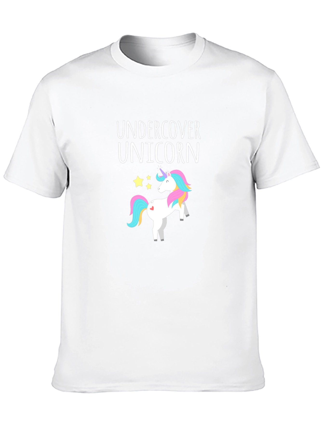 Black Undercover Unicorn Graphic Tee - Black Cotton Shirt view 10