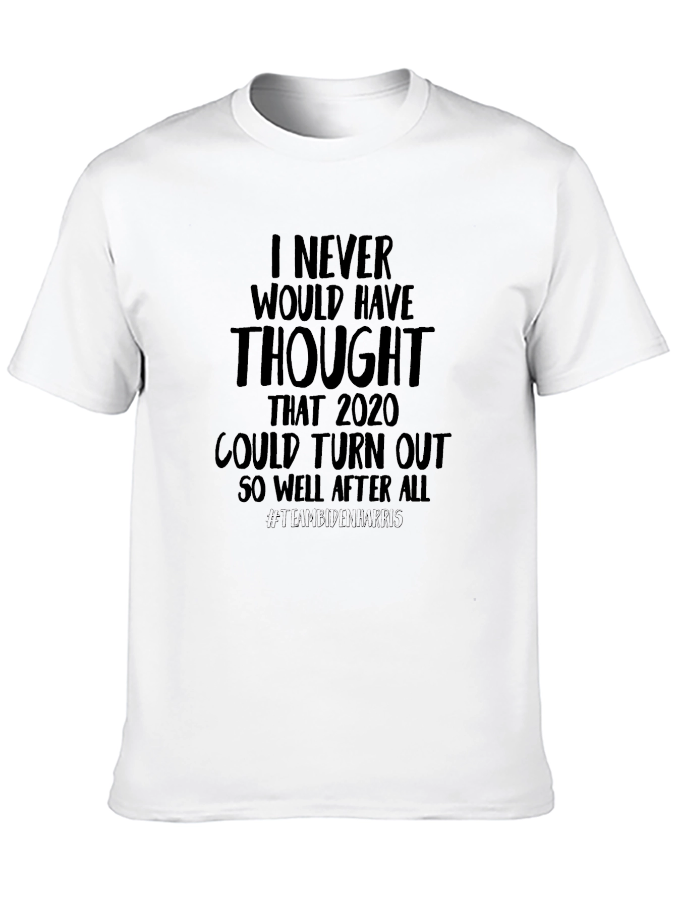 Black 2020 Thought Funny T-Shirt view 10