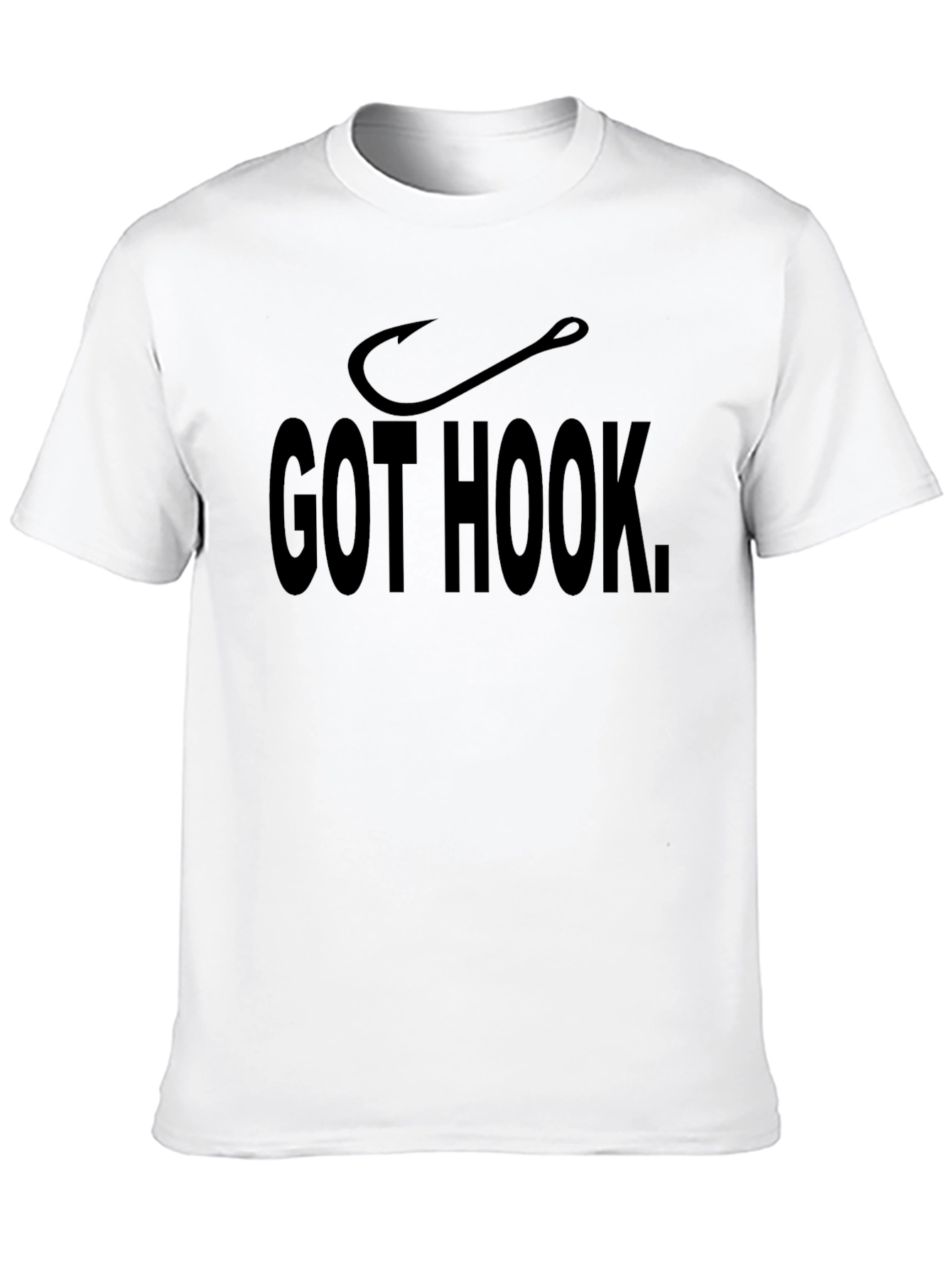 Black Got Hook Black T-Shirt - Fishing Apparel view 10