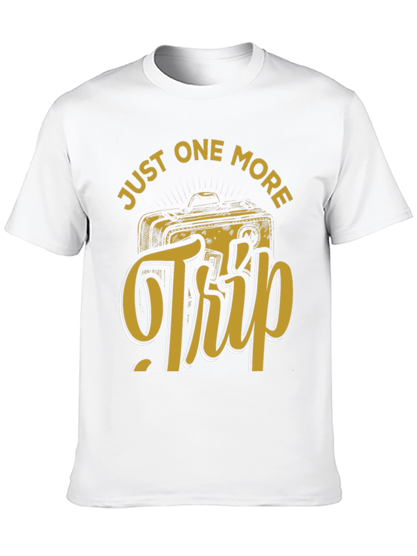 Black Just One More Trip Graphic Tee - Black view 10