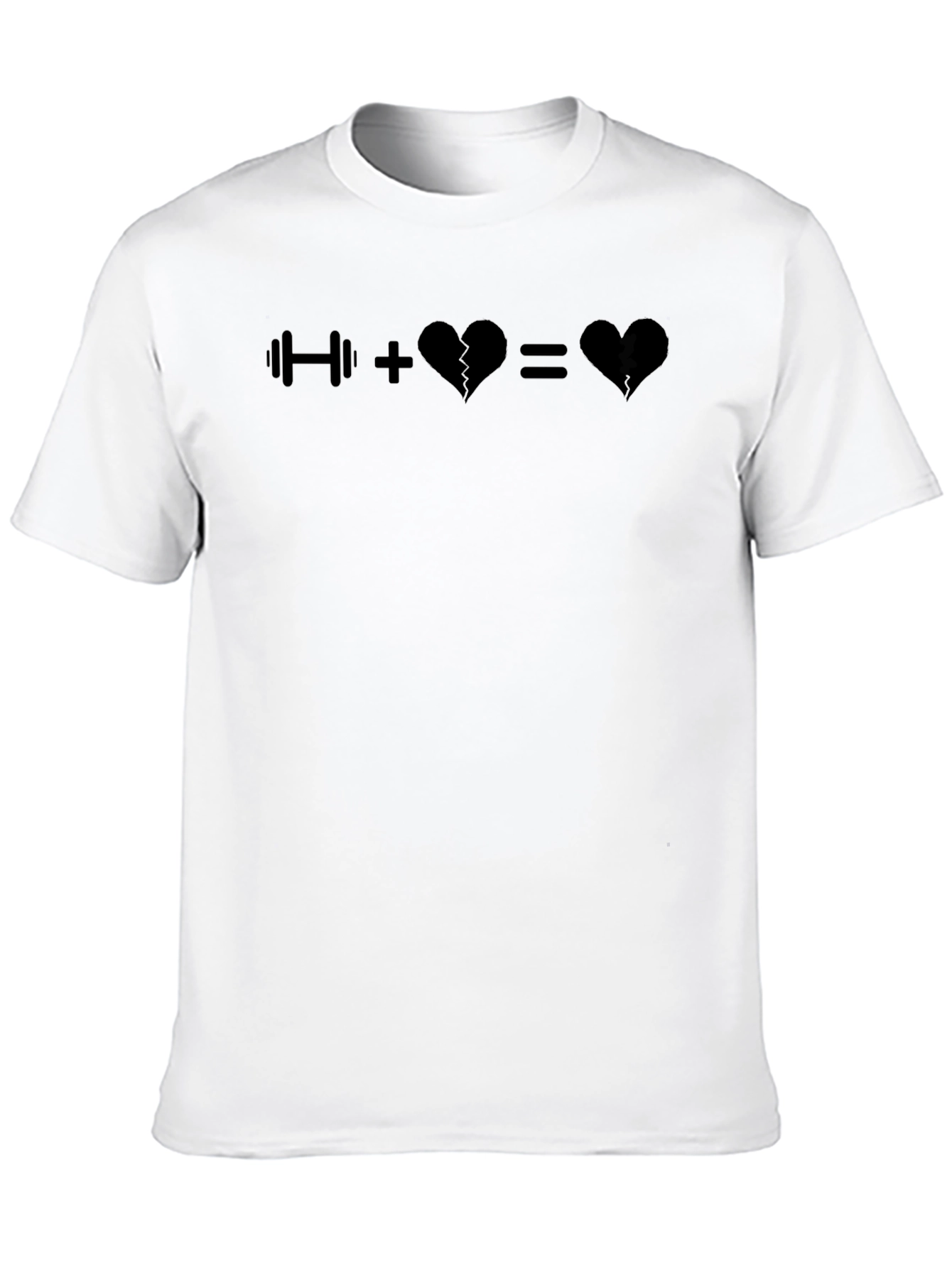 Black Gym Heartbreak T-Shirt view 10