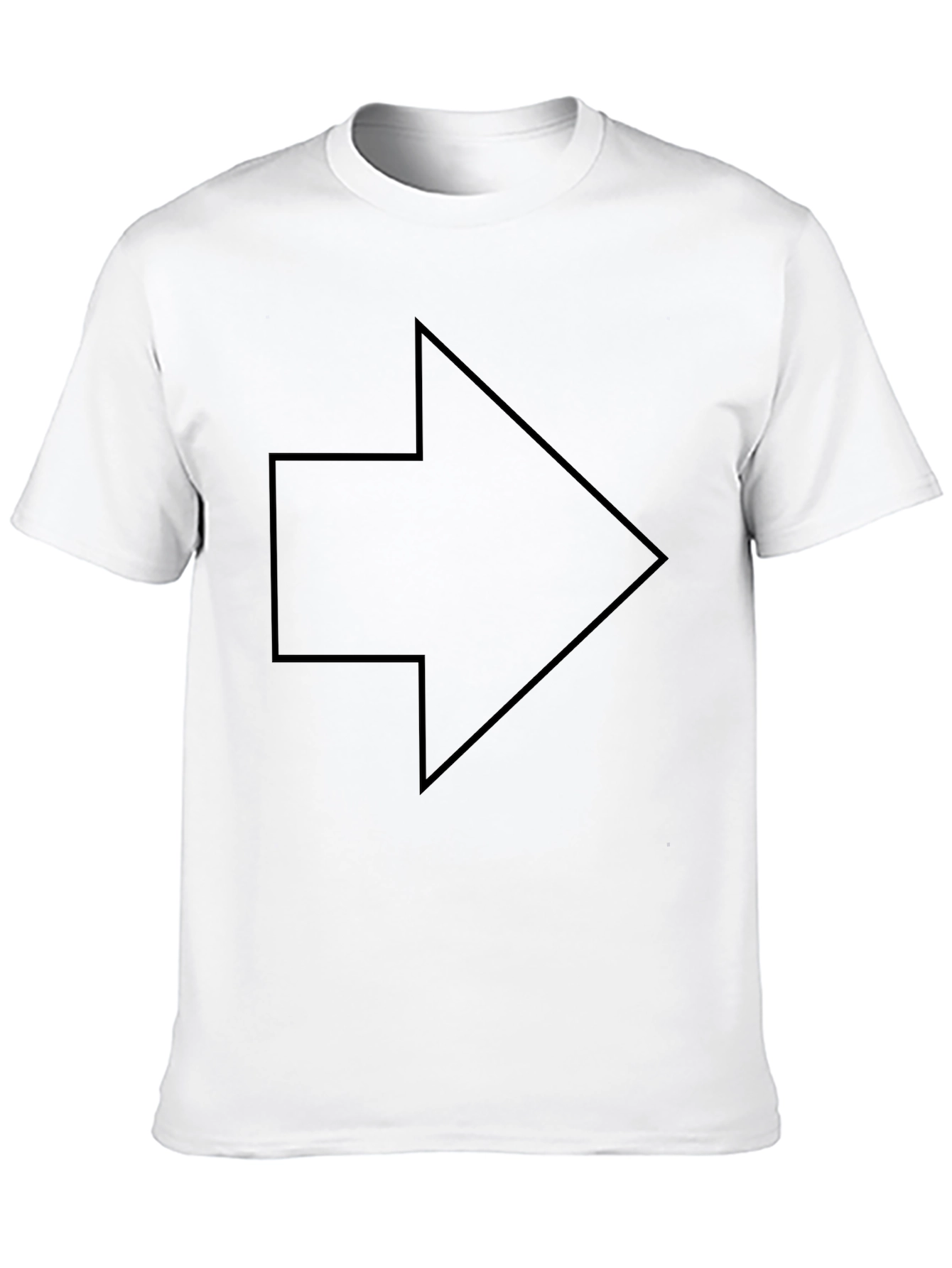 Black Arrow Graphic T-Shirt - Stylish & Modern Design view 10