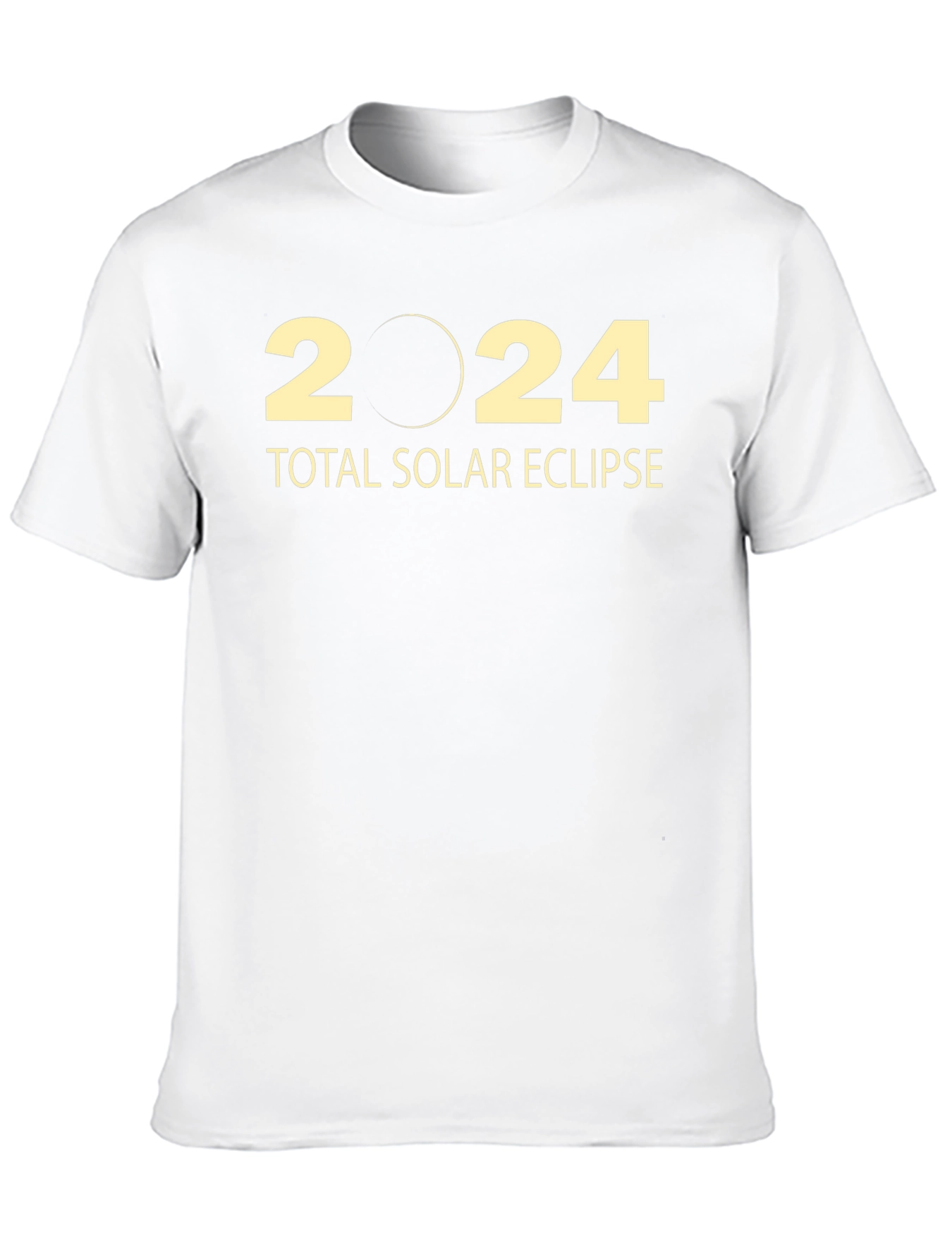Black 2024 Total Solar Eclipse Black T-Shirt view 10