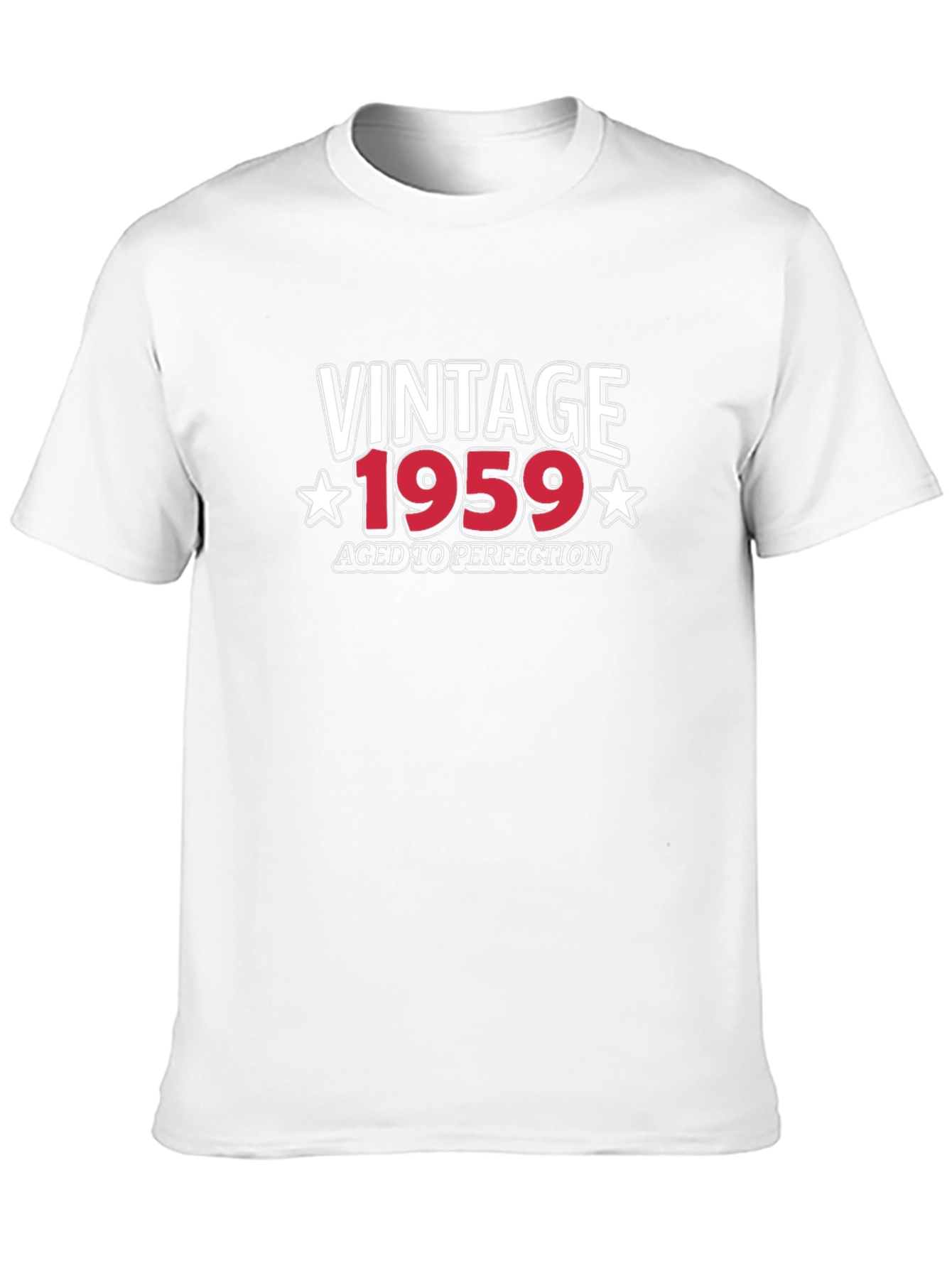 Black Vintage 1959 Aged to Perfection T-Shirt view 10