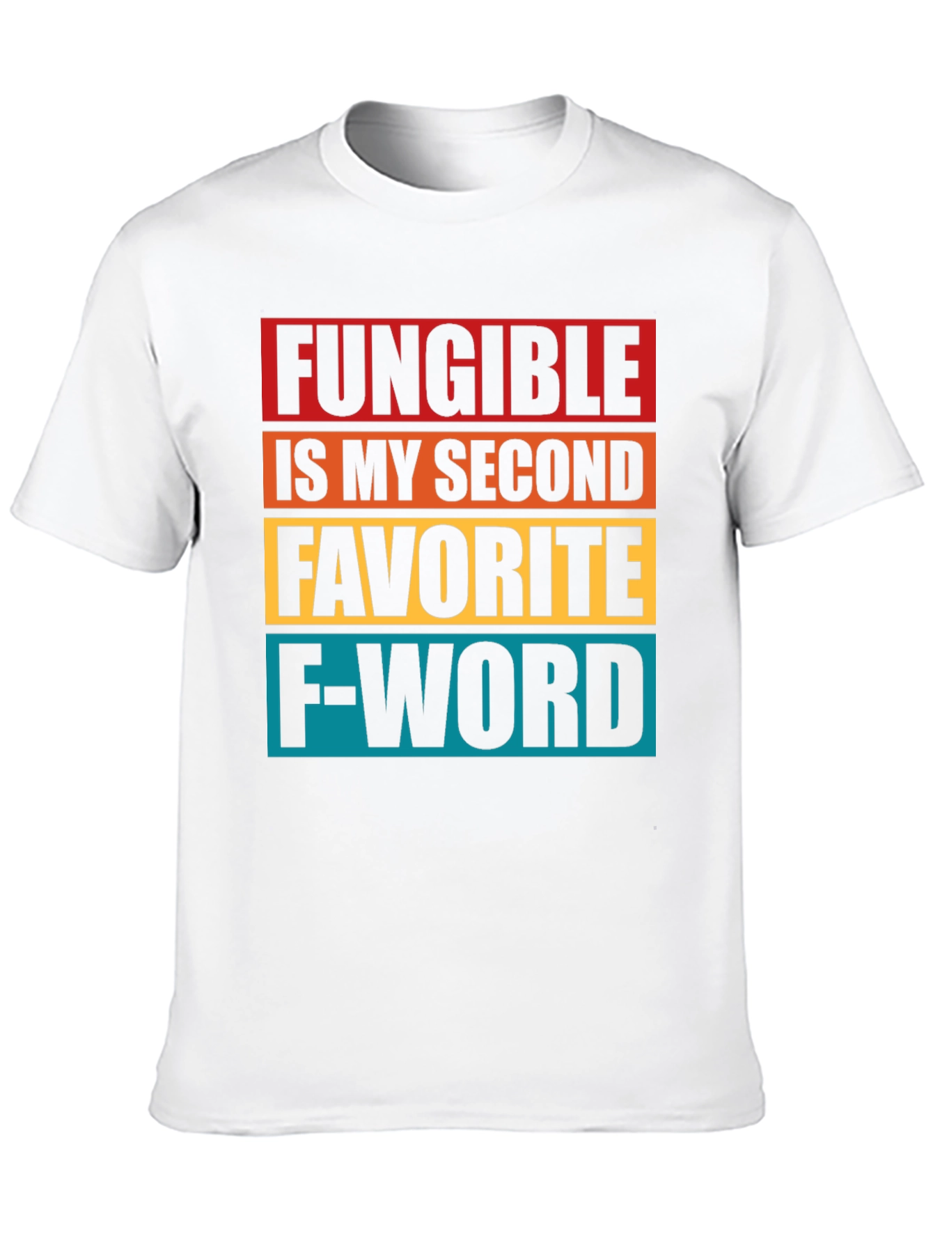 Black Fungible Second Favorite F-Word T-Shirt - Black view 10