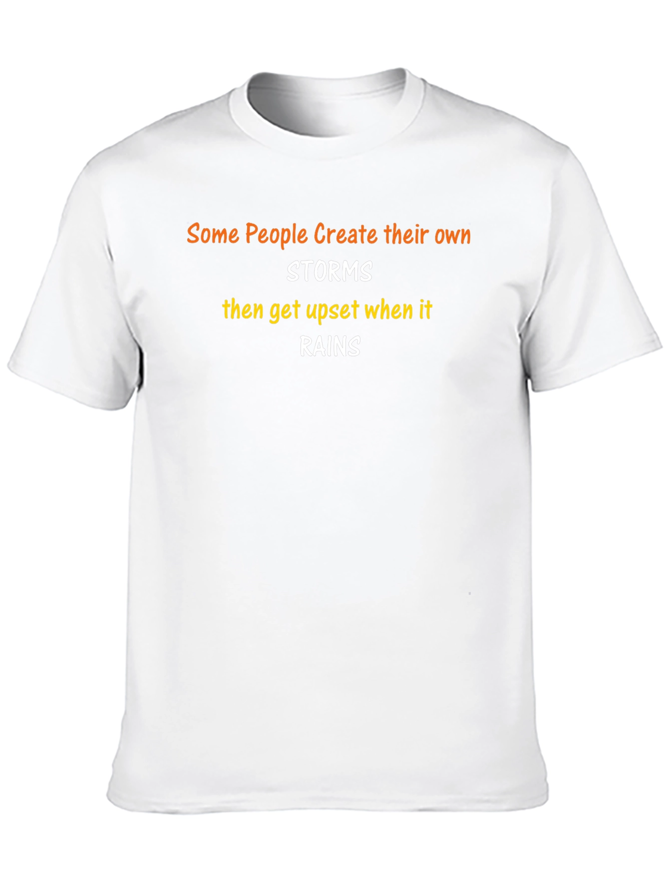 Black Storms T-Shirt: Create Your Own Rain! view 10