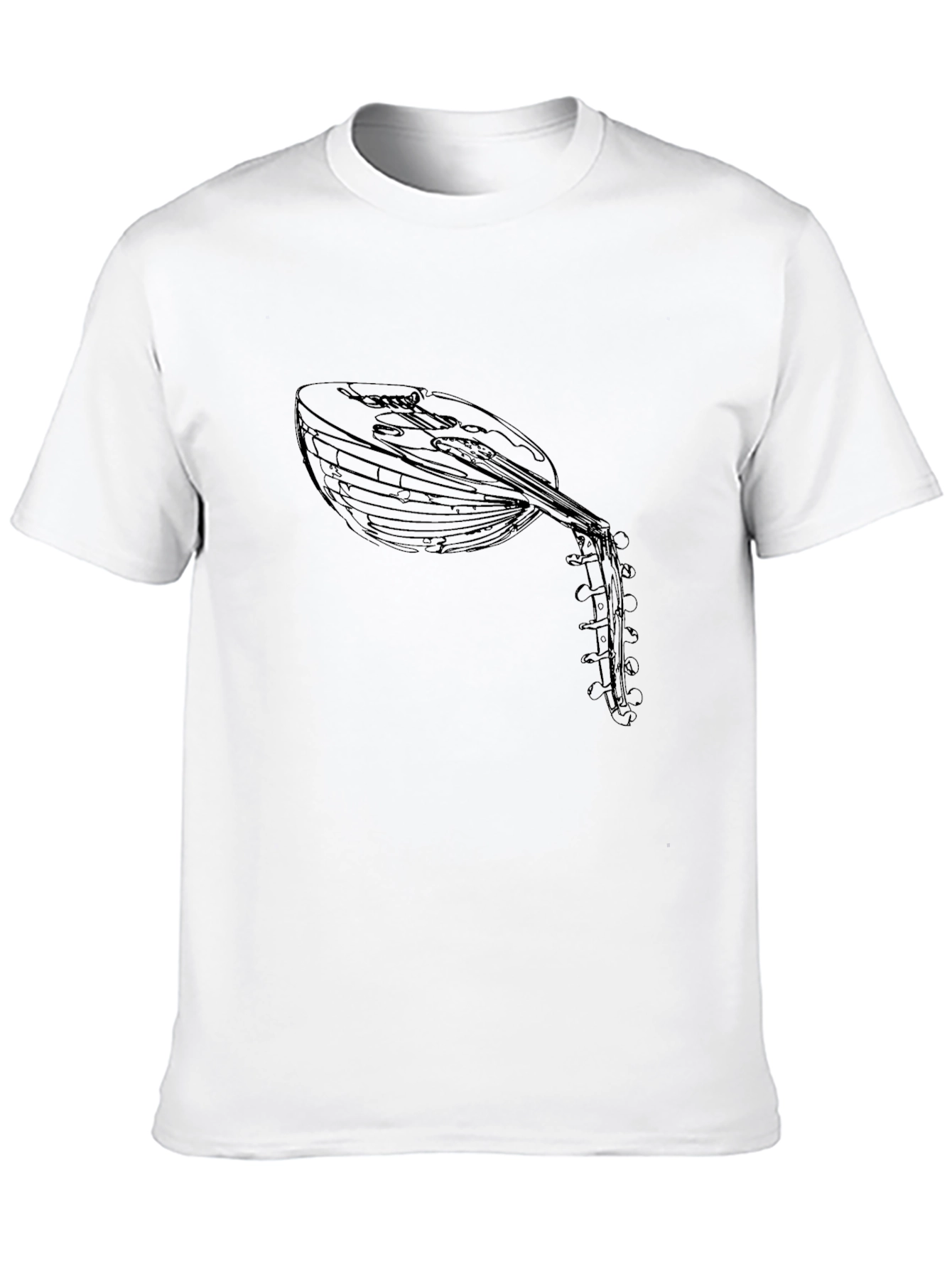 Black Lute Graphic Tee - Black view 10