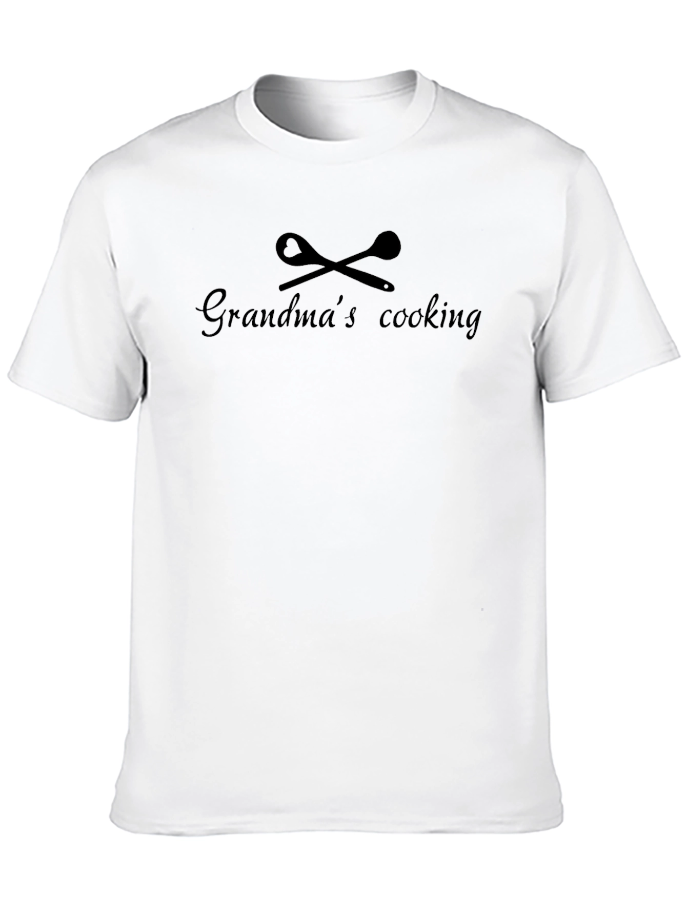 Black Grandma's Cooking Black T-Shirt view 10