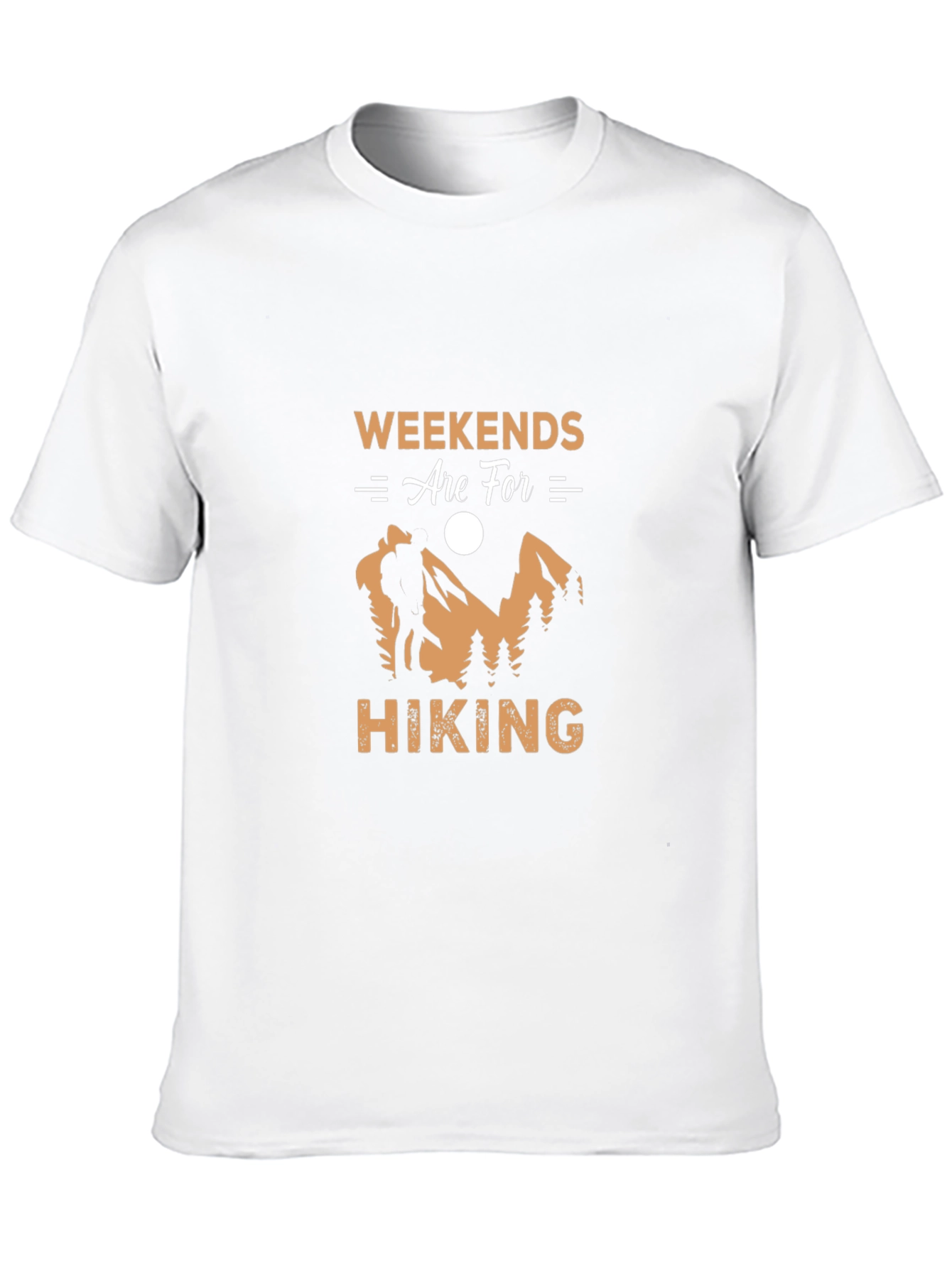 Black Weekends Are For Hiking Graphic Tee view 10