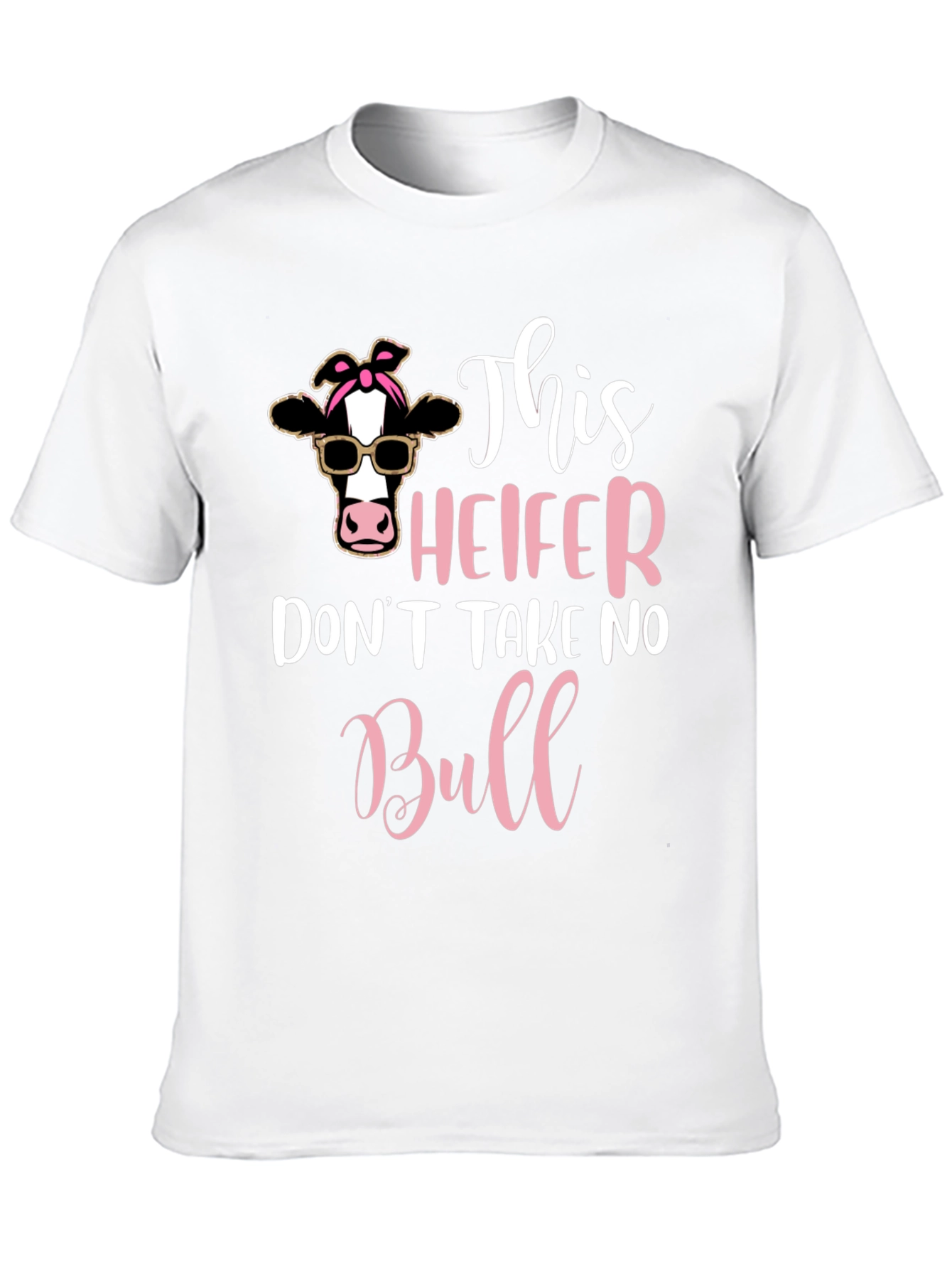 Black Heifer No Bull Graphic T-Shirt view 10
