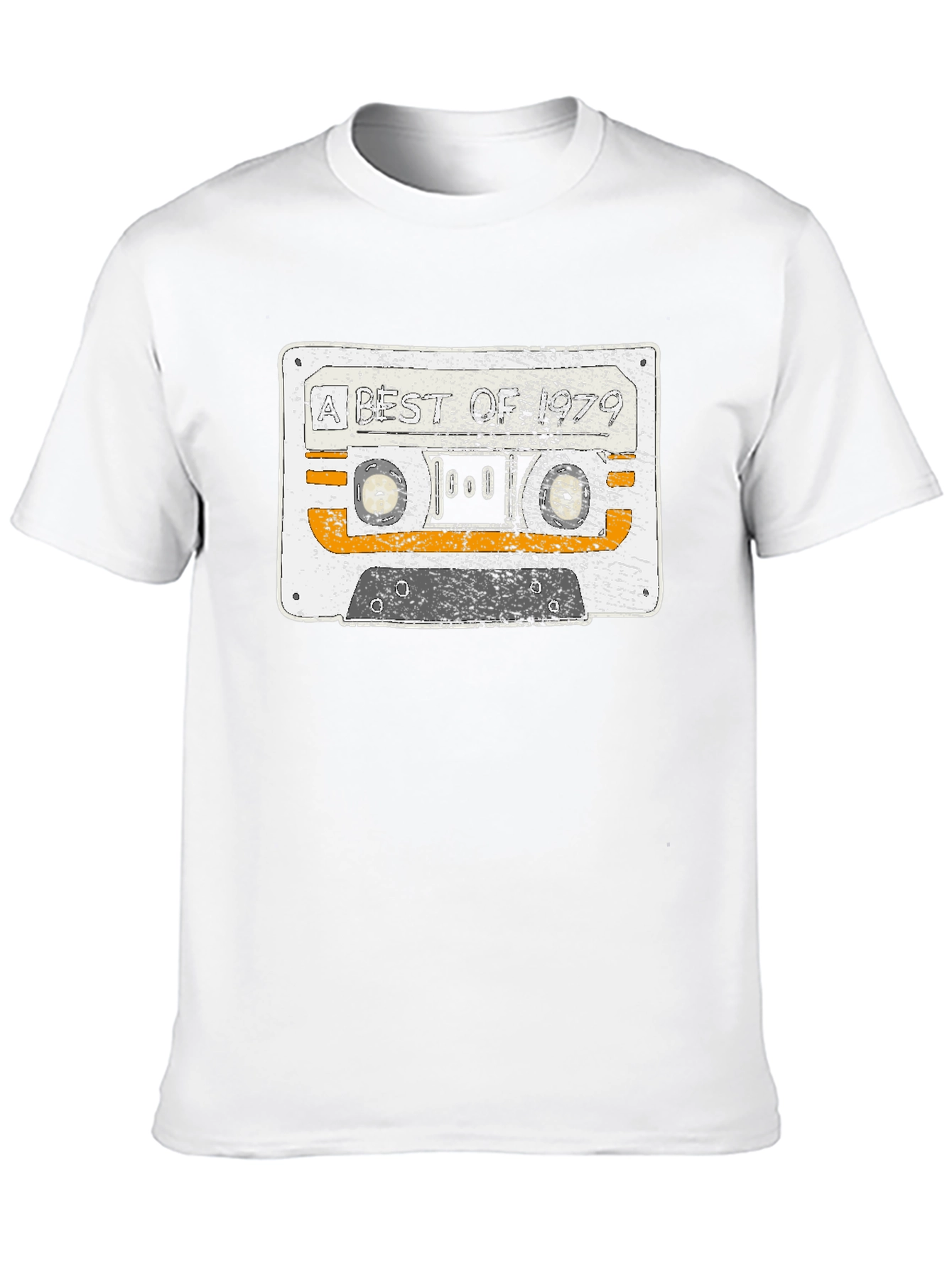 Black Retro Cassette Tape Graphic T-Shirt - Black view 10