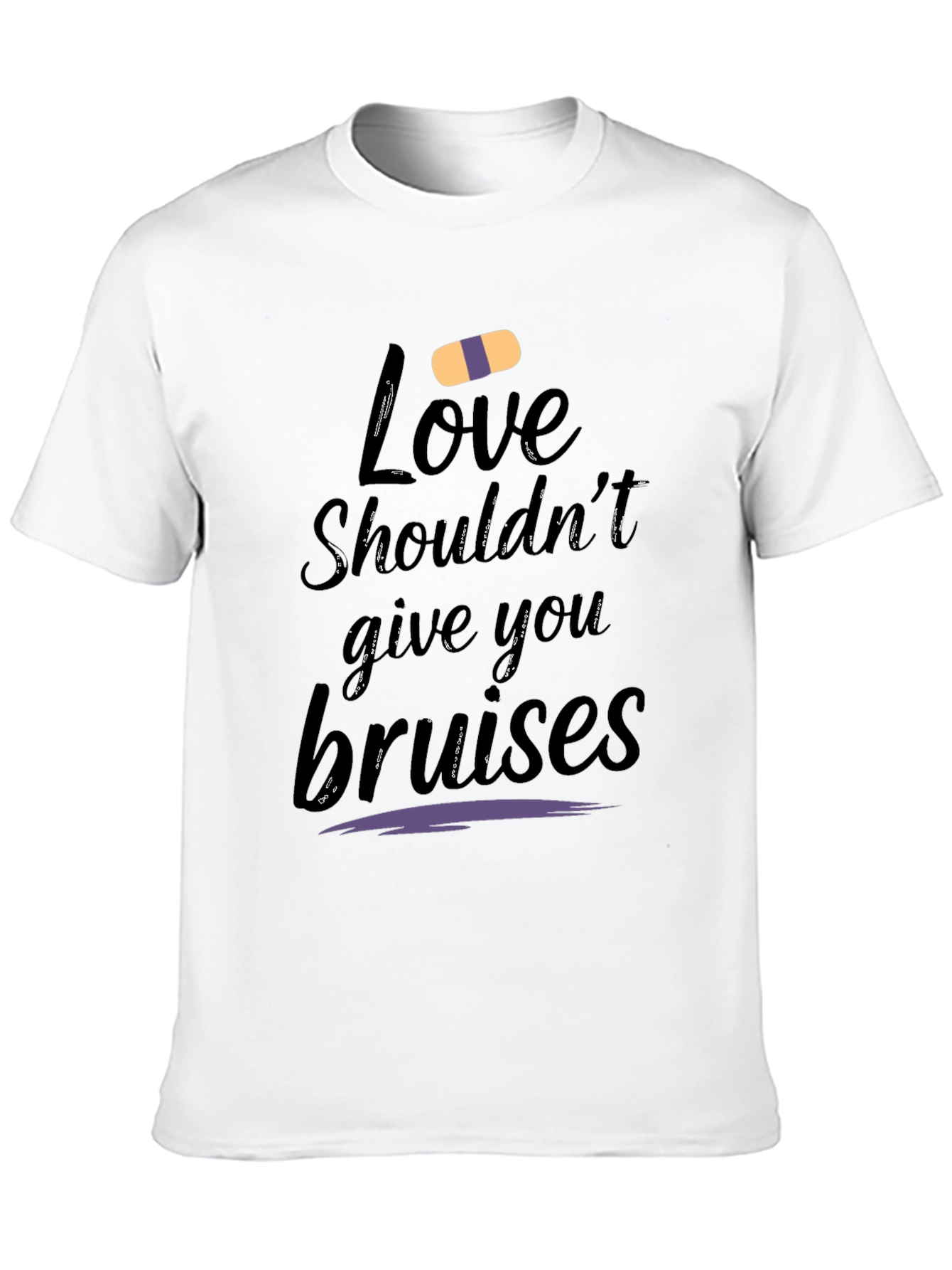 Black Love Shouldn't Bruise Graphic Tee view 10