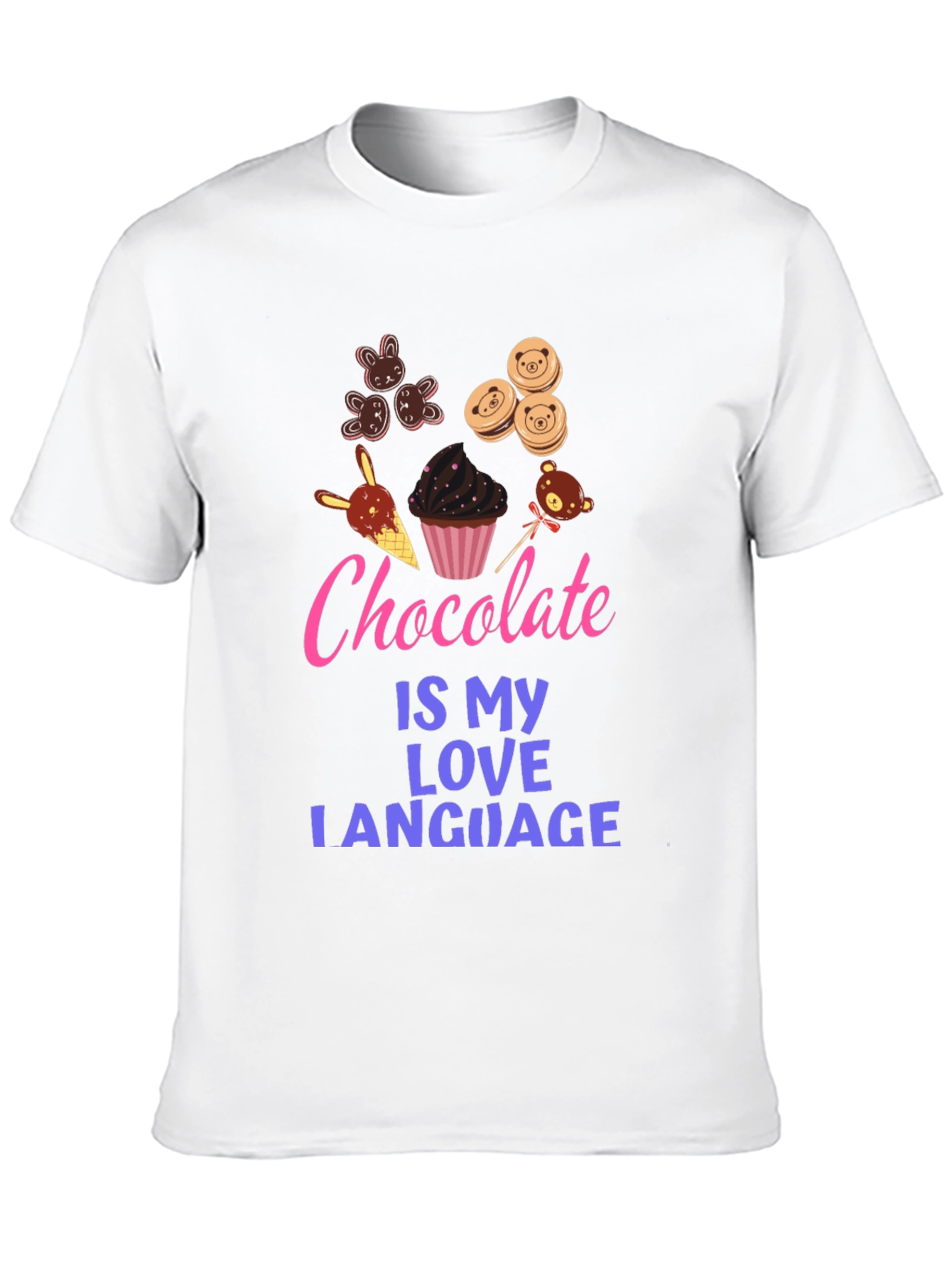 Black Chocolate Is My Love Language Graphic Tee view 10
