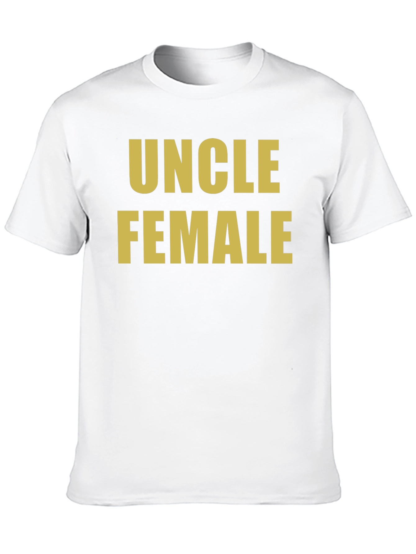 Black Uncle Female Black T-Shirt Novelty Humor view 10
