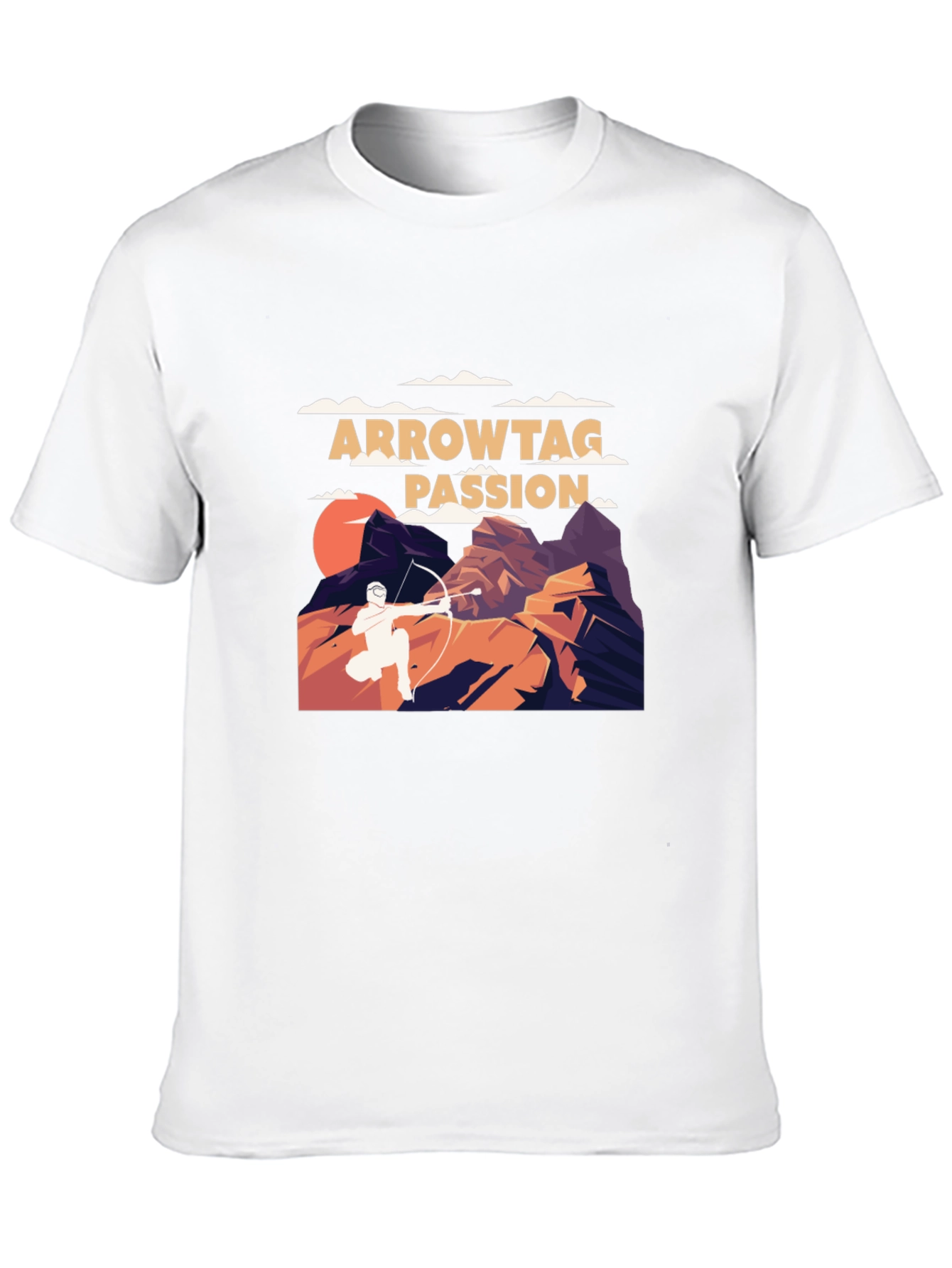 Black Arrowtag Passion T-Shirt: Archery Adventure Tee view 10