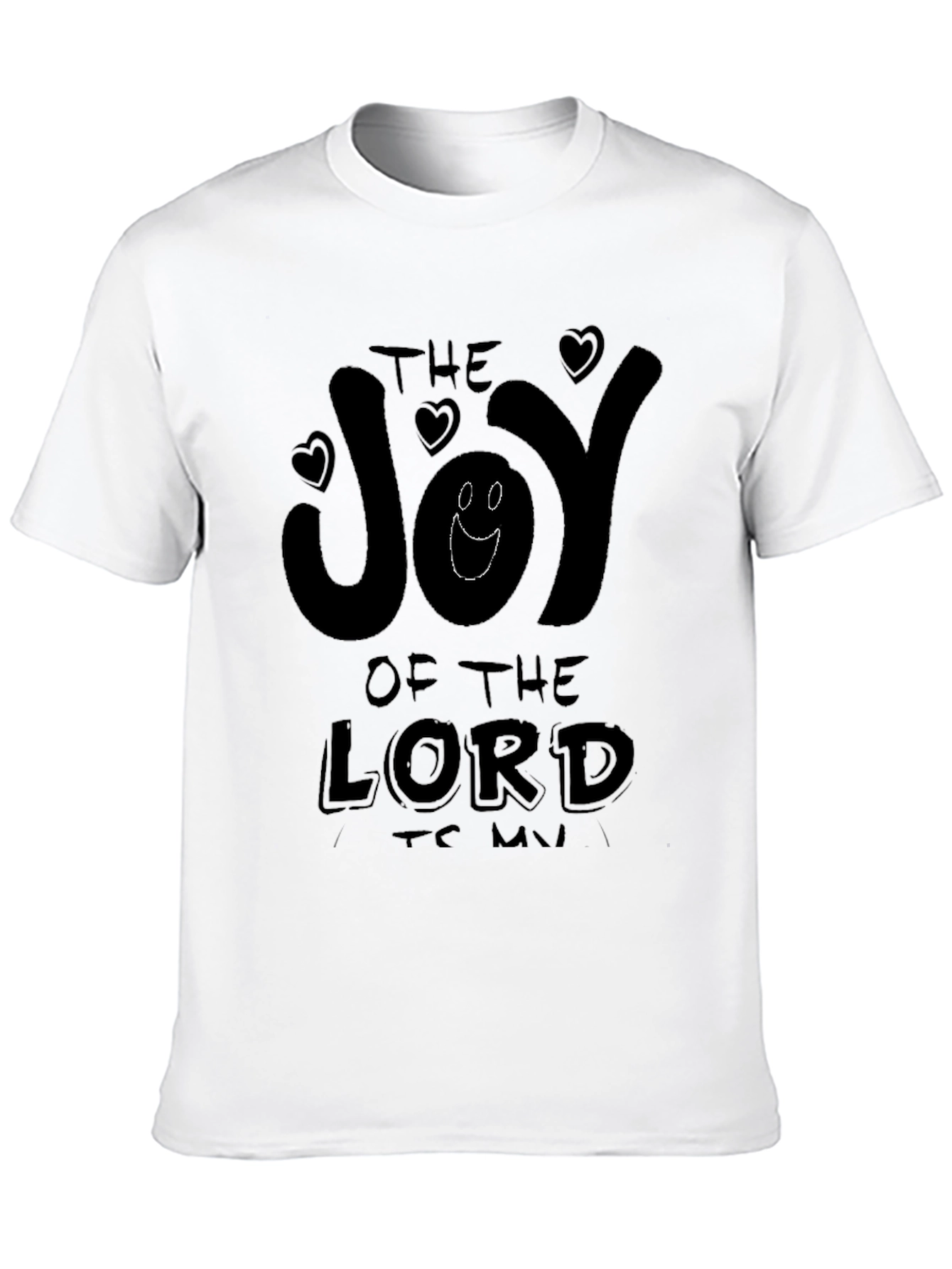 Black The Joy of the Lord T-Shirt view 10