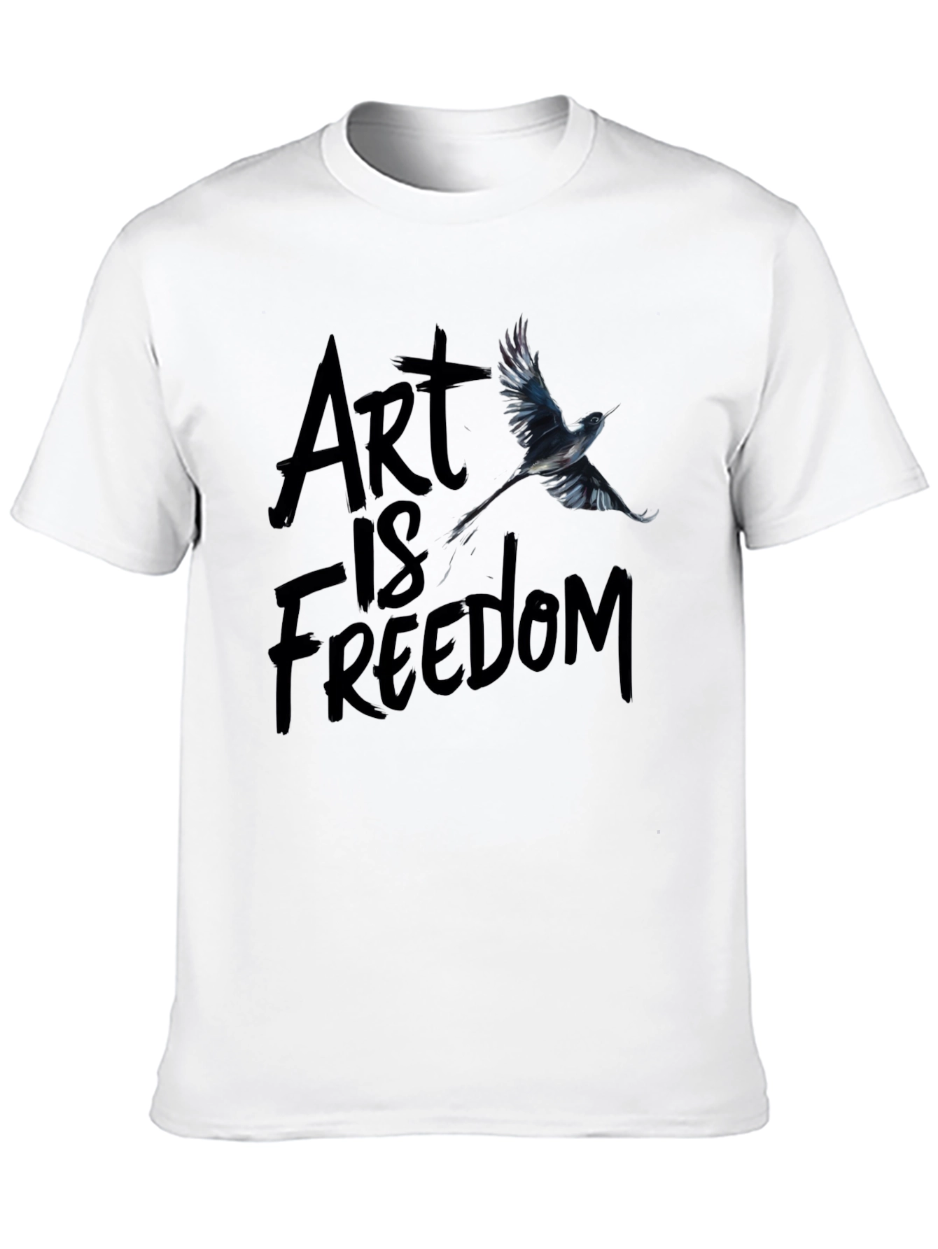 Black Art Is Freedom Graphic Tee - Black view 10