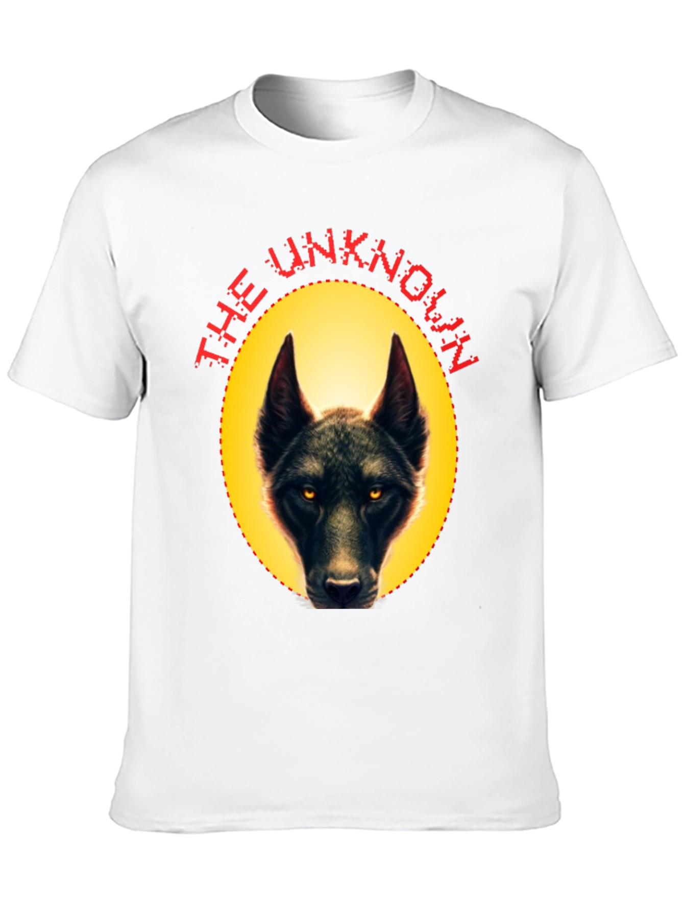 Black The Unknown Wolf Graphic Tee view 10