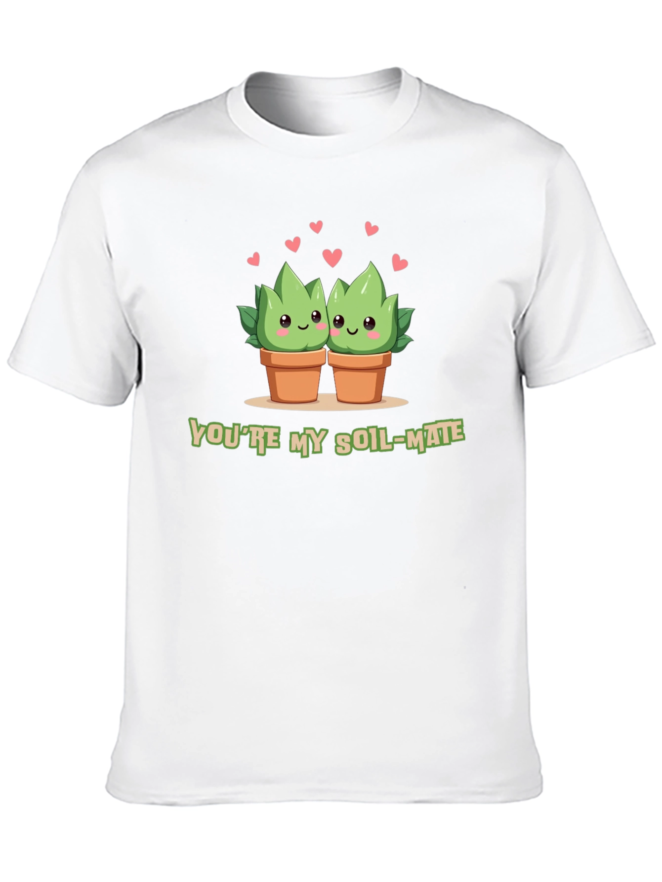 Black Soil-Mate Succulent Plant T-Shirt view 10