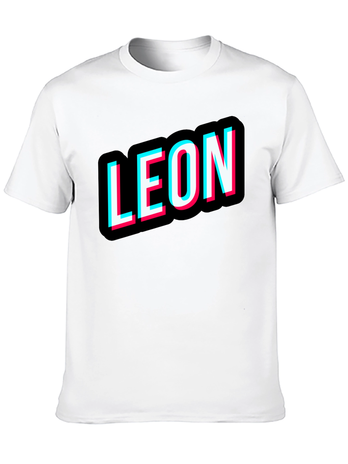 Black Leon T-Shirt Black Novelty Design Tee view 10