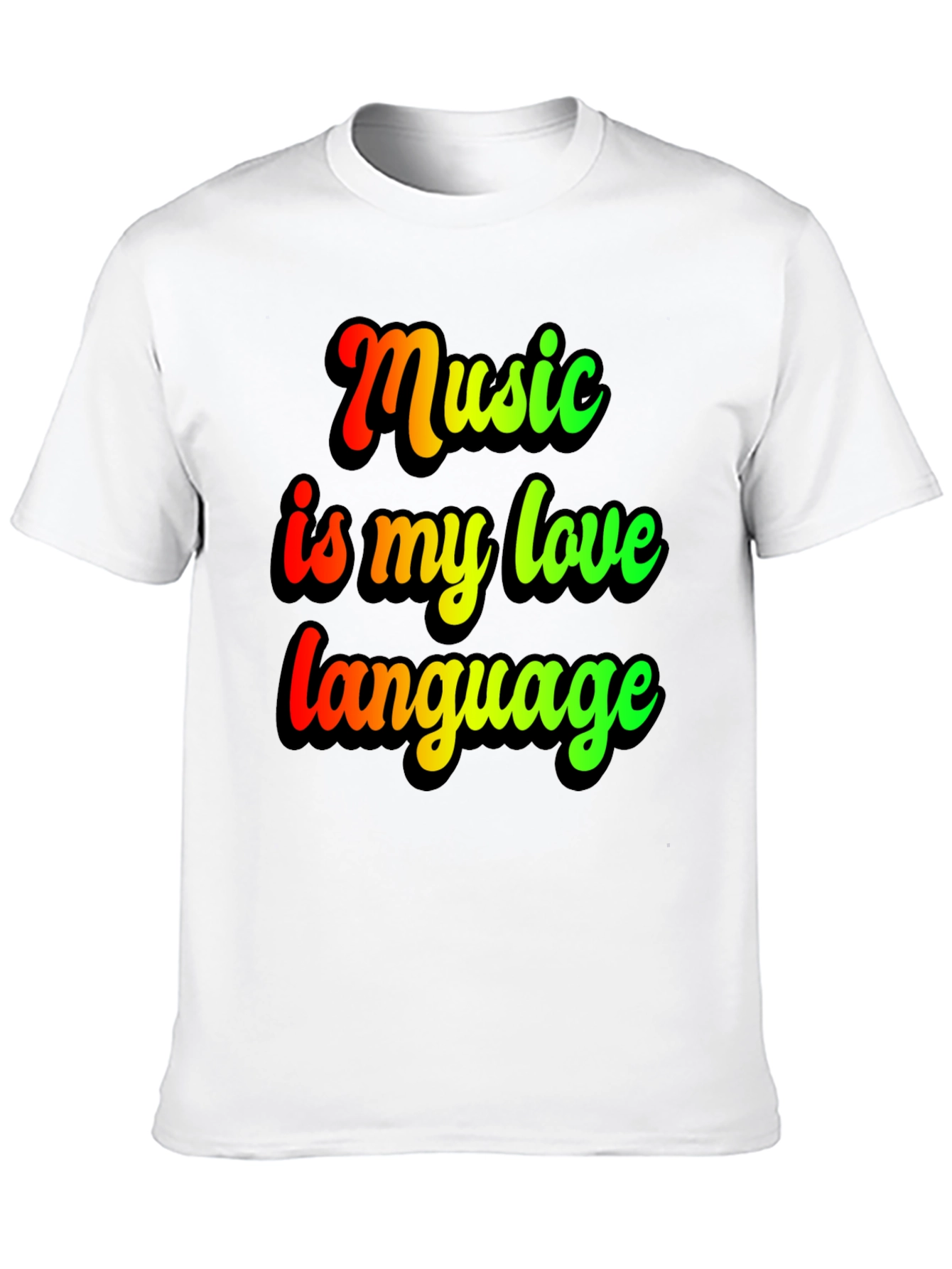 Music is My Love Language T-Shirt - 10