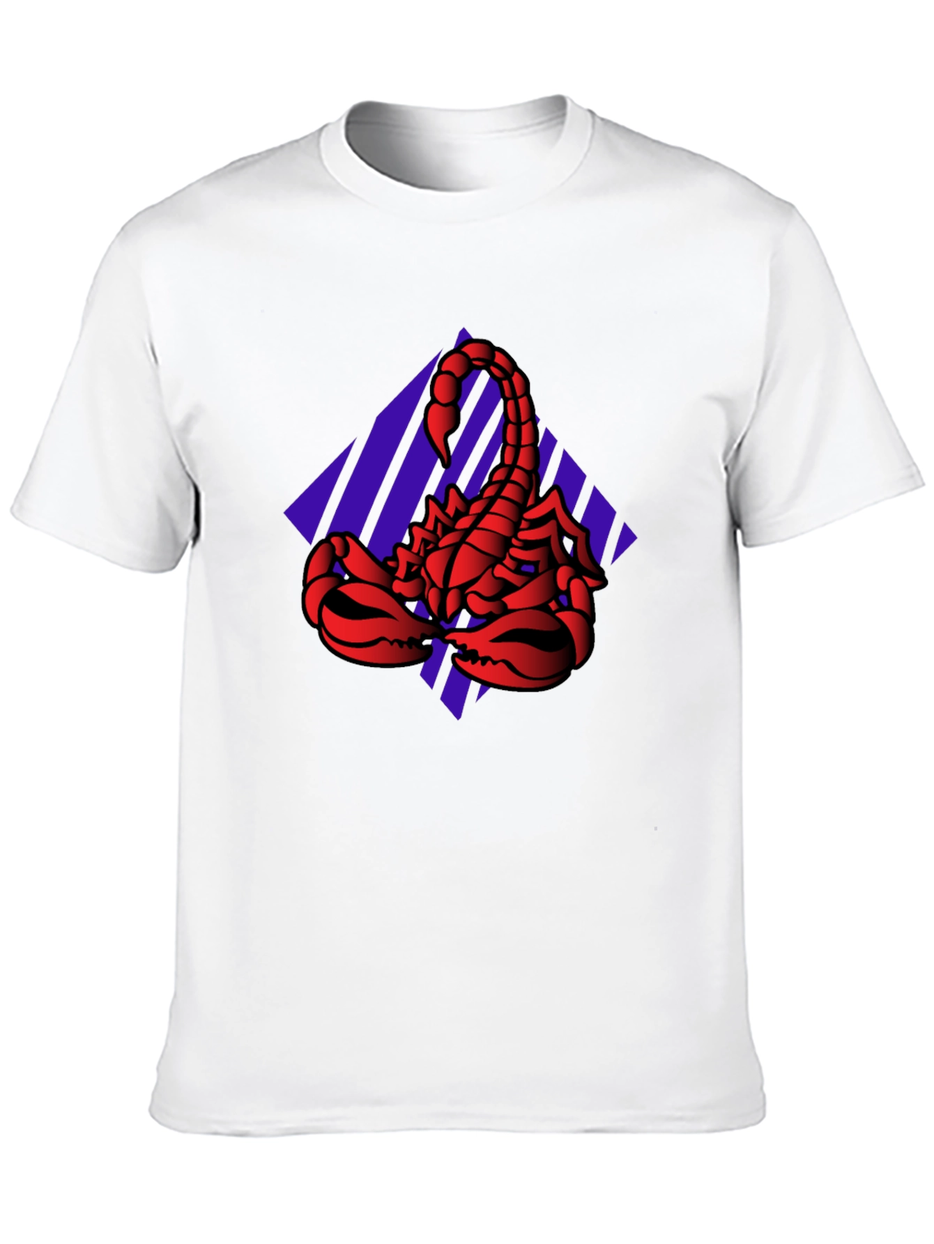 Black Scorpion Graphic Tee - Bold Red Design view 10