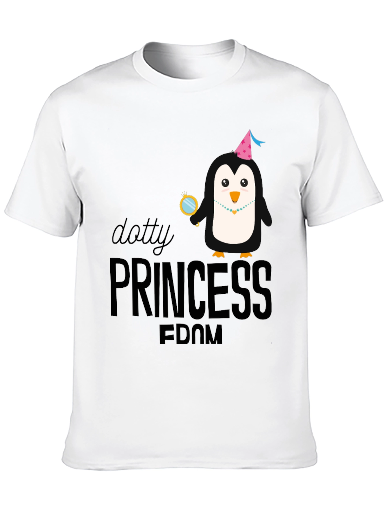 Black Dotty Princess-dom Black T-Shirt view 10