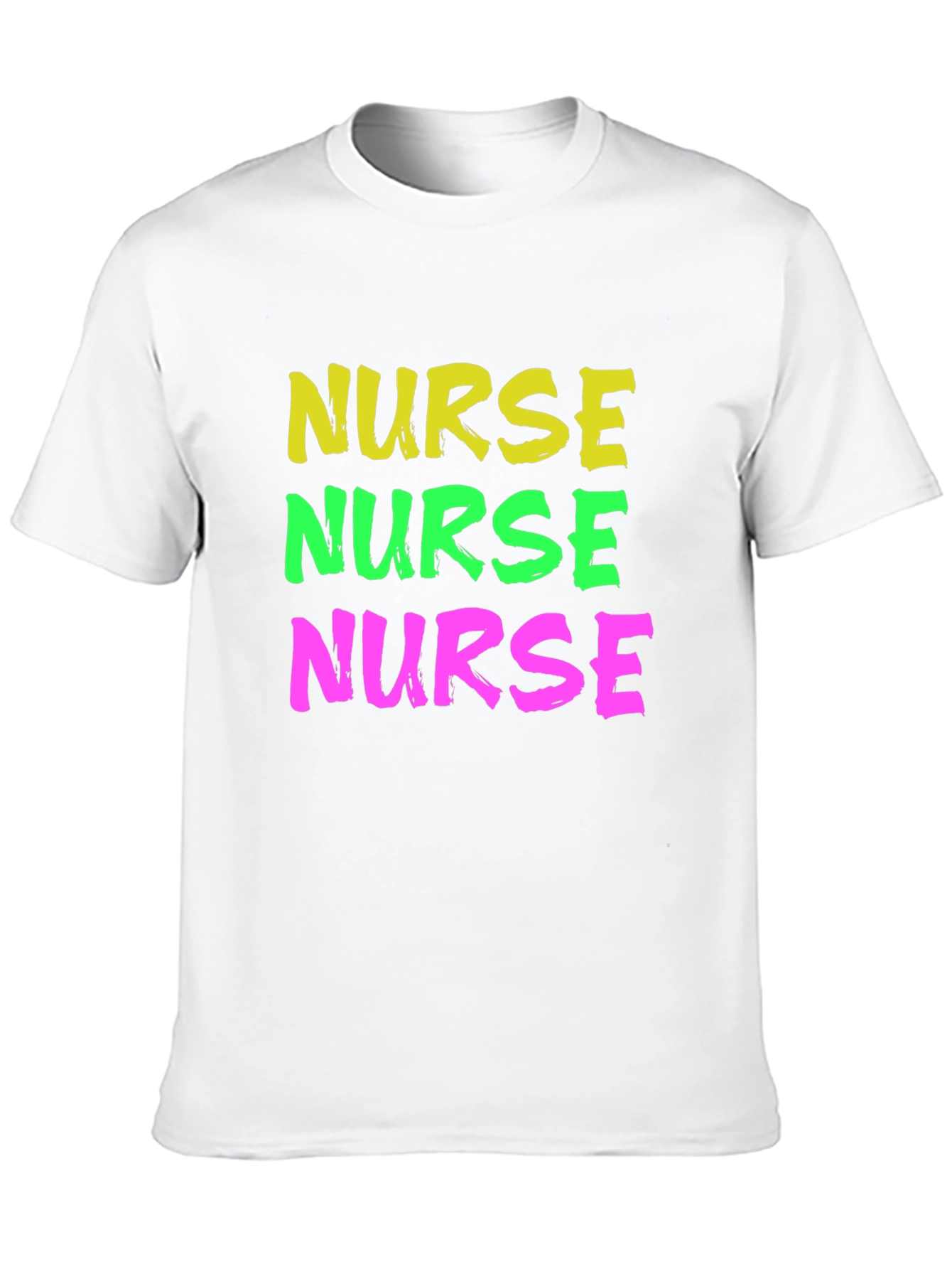 Black Nurse Stack Graphic Tee - Black Cotton view 10