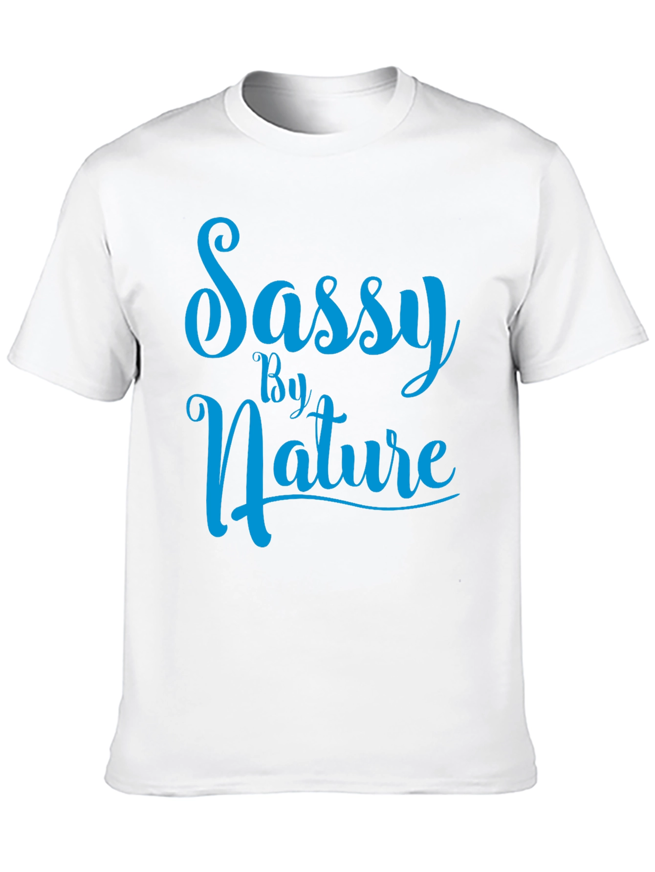 Black Sassy By Nature Graphic Tee view 10